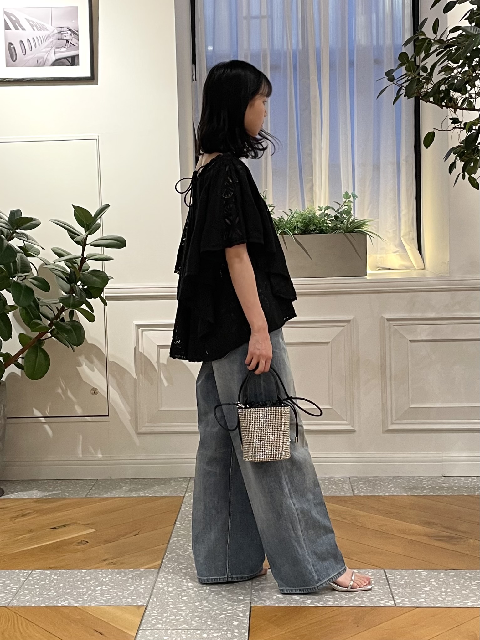 Lilyさんの「DRESSTERIOR｜ラッセルレース ブラウス」を使ったコーディネート