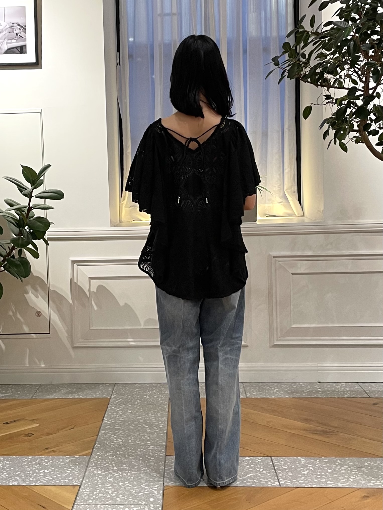 Lilyさんの「DRESSTERIOR｜ラッセルレース ブラウス」を使ったコーディネート