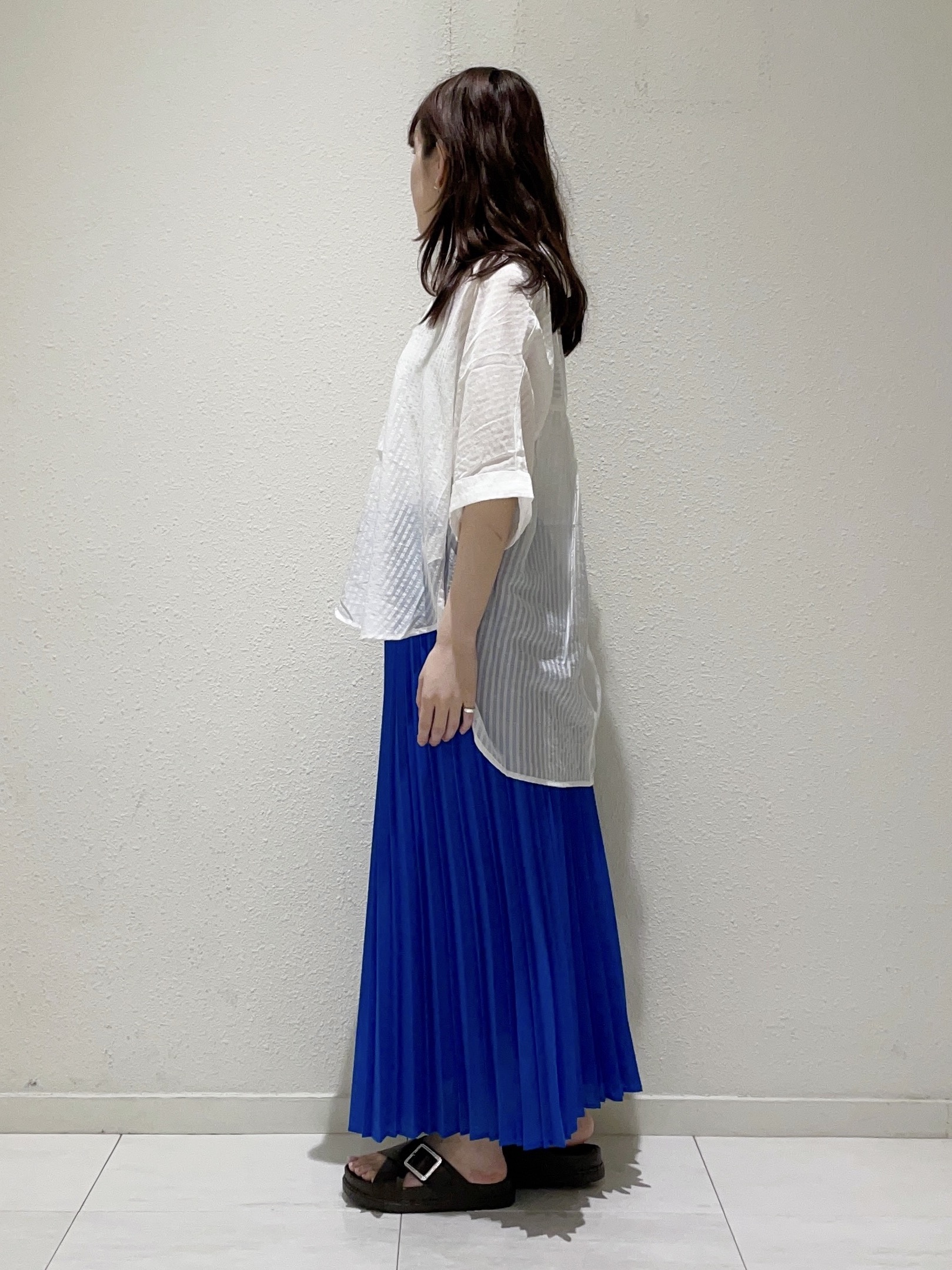haruさんの「grove｜【貴島明日香さん着用】シアードッキングスクエアタンク」を使ったコーディネート