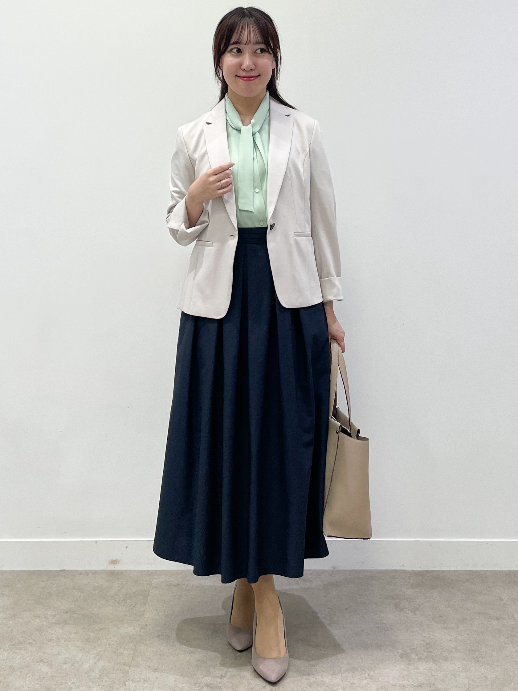 yukariさんの「Reflect｜【SS-4Lサイズ／UVカット／接触冷感】匠ジャケット／ベーシックテーラード」を使ったコーディネート