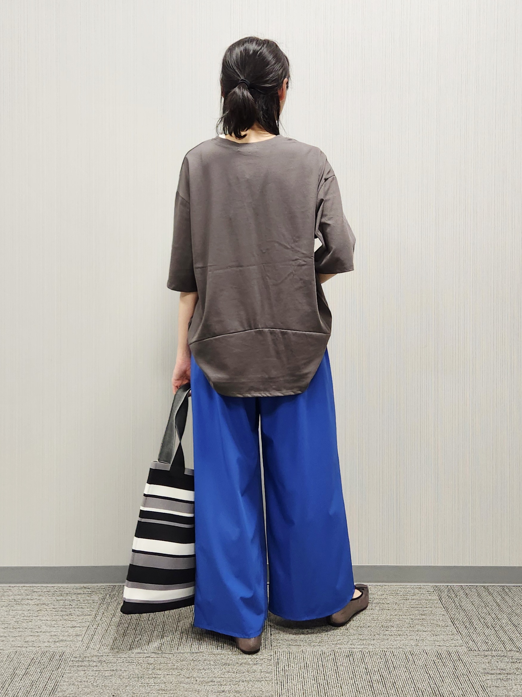 naraさんの「Dessin｜【UVカット/接触冷感】プレーティングTシャツ」を使ったコーディネート