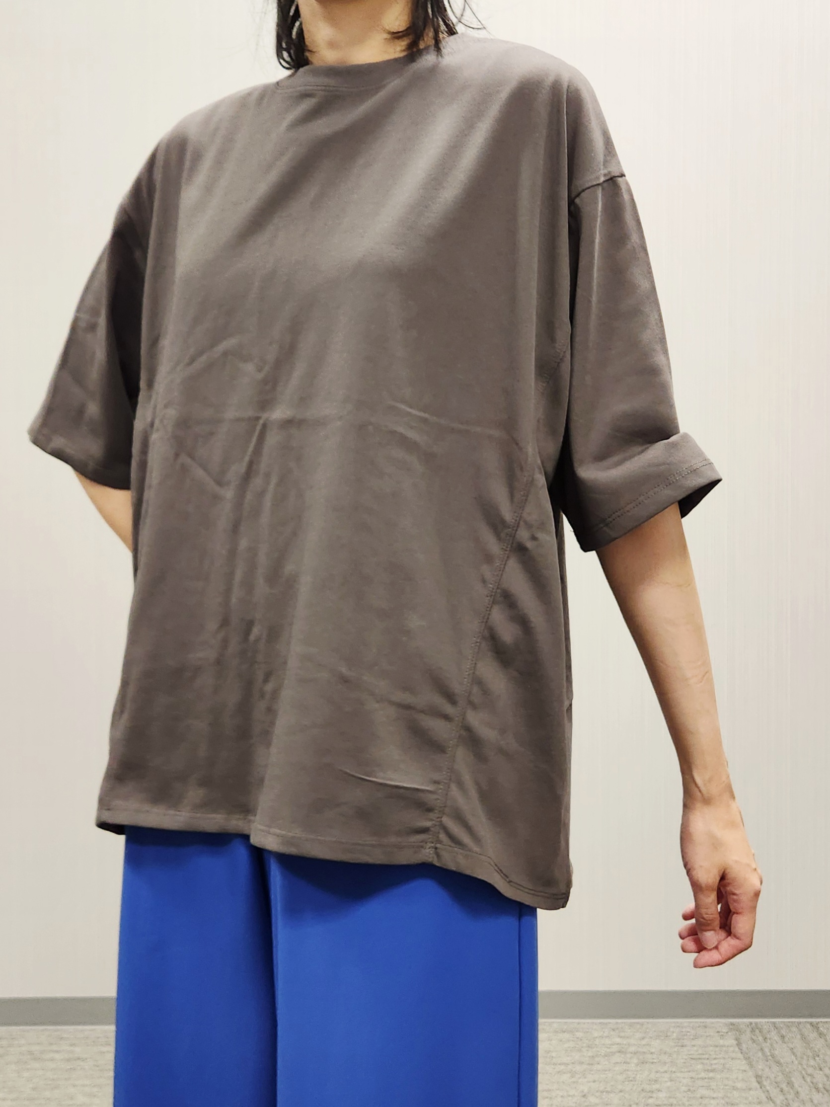 naraさんの「Dessin｜【UVカット/接触冷感】プレーティングTシャツ」を使ったコーディネート