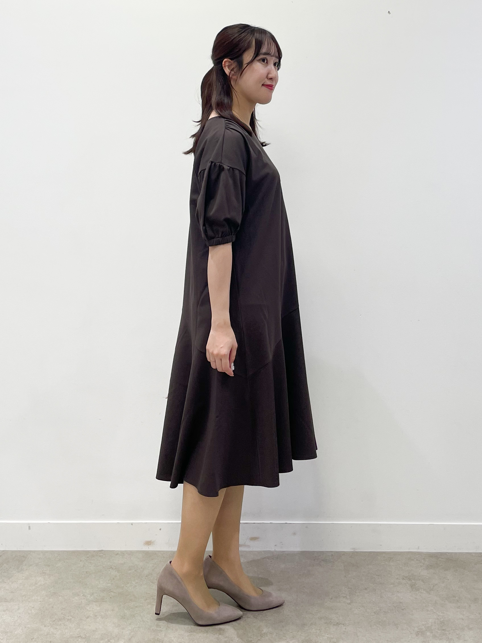 yukariさんの「Reflect｜きれい見えフレアラインワンピース」を使ったコーディネート