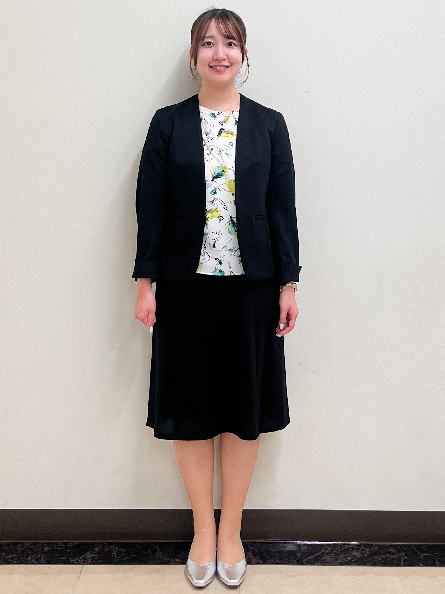 mikikoさんの「Reflect｜【SS-4Lサイズ／UVカット／接触冷感】匠ジャケット／ノーカラー」を使ったコーディネート