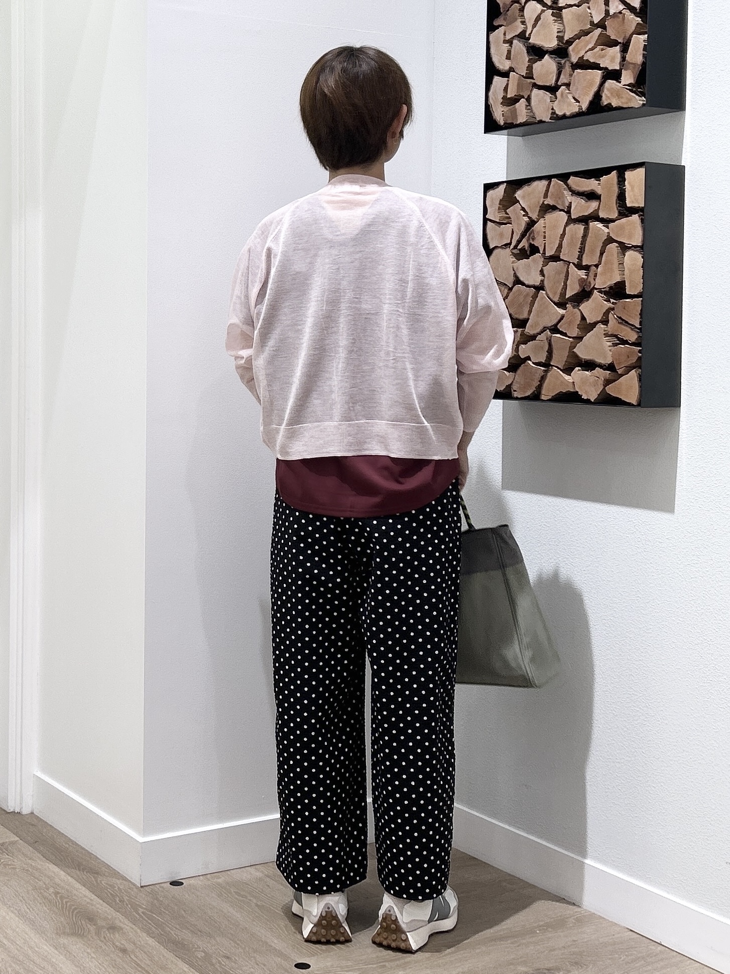 rairaiさんの「Dessin｜お守りカーディガン -ウォッシャブル-」を使ったコーディネート