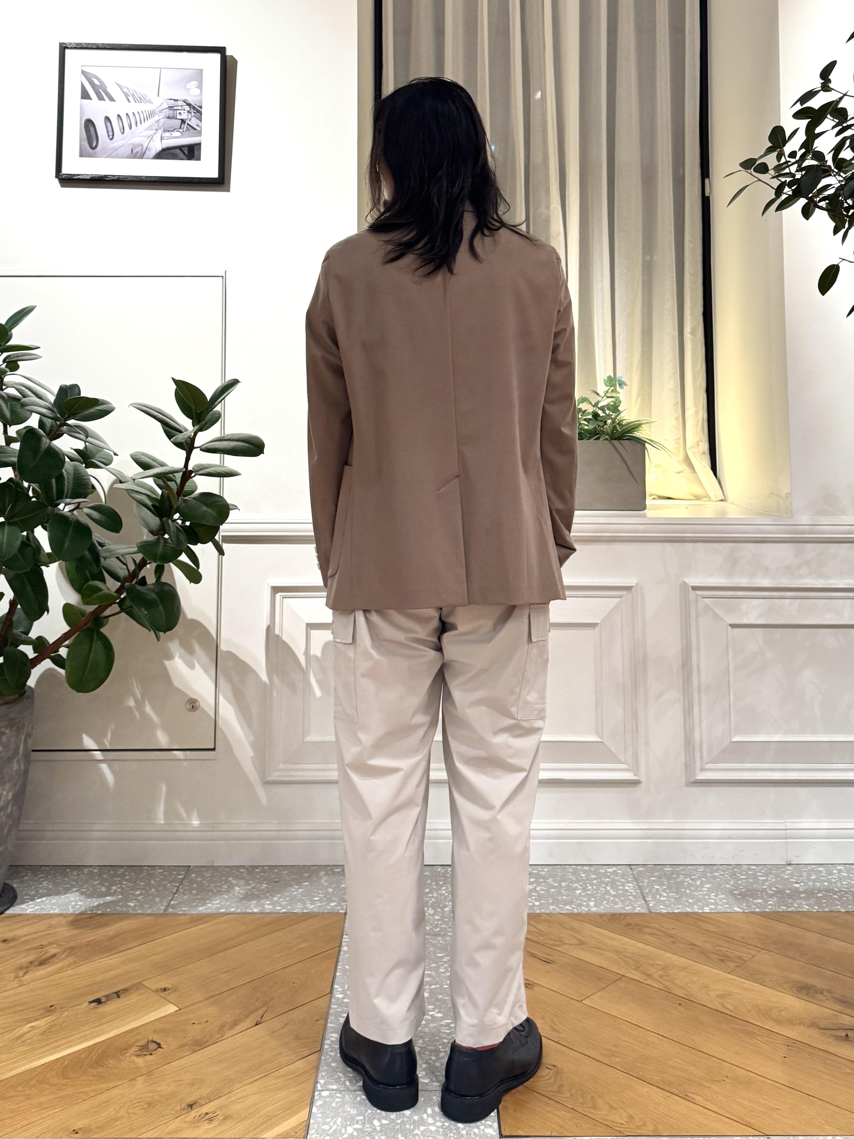 kawarataniさんの「DRESSTERIOR｜【セットアップ可】クールタッチ クイックドライ イージージャケット」を使ったコーディネート