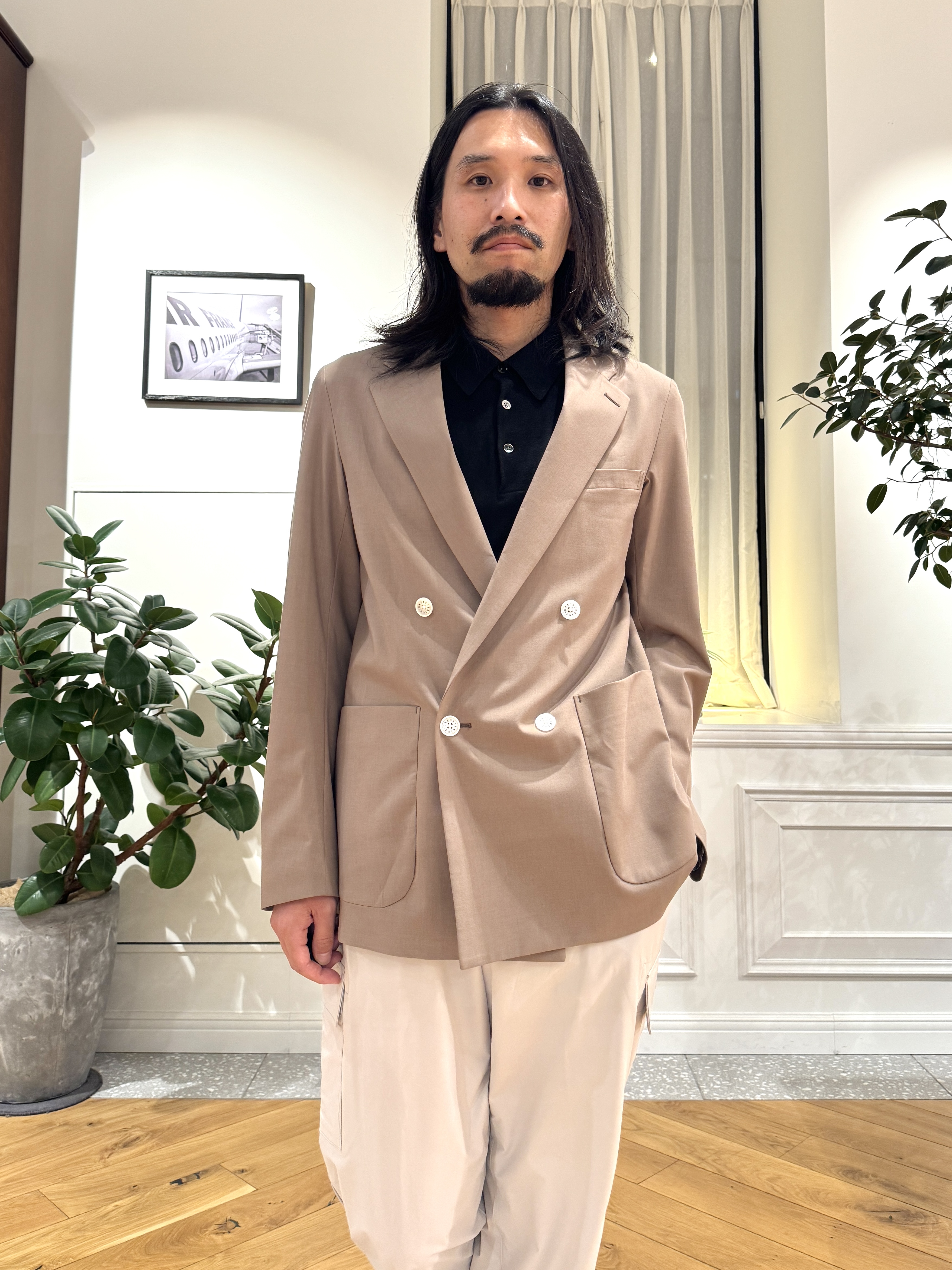 kawarataniさんの「DRESSTERIOR｜【セットアップ可】クールタッチ クイックドライ イージージャケット」を使ったコーディネート