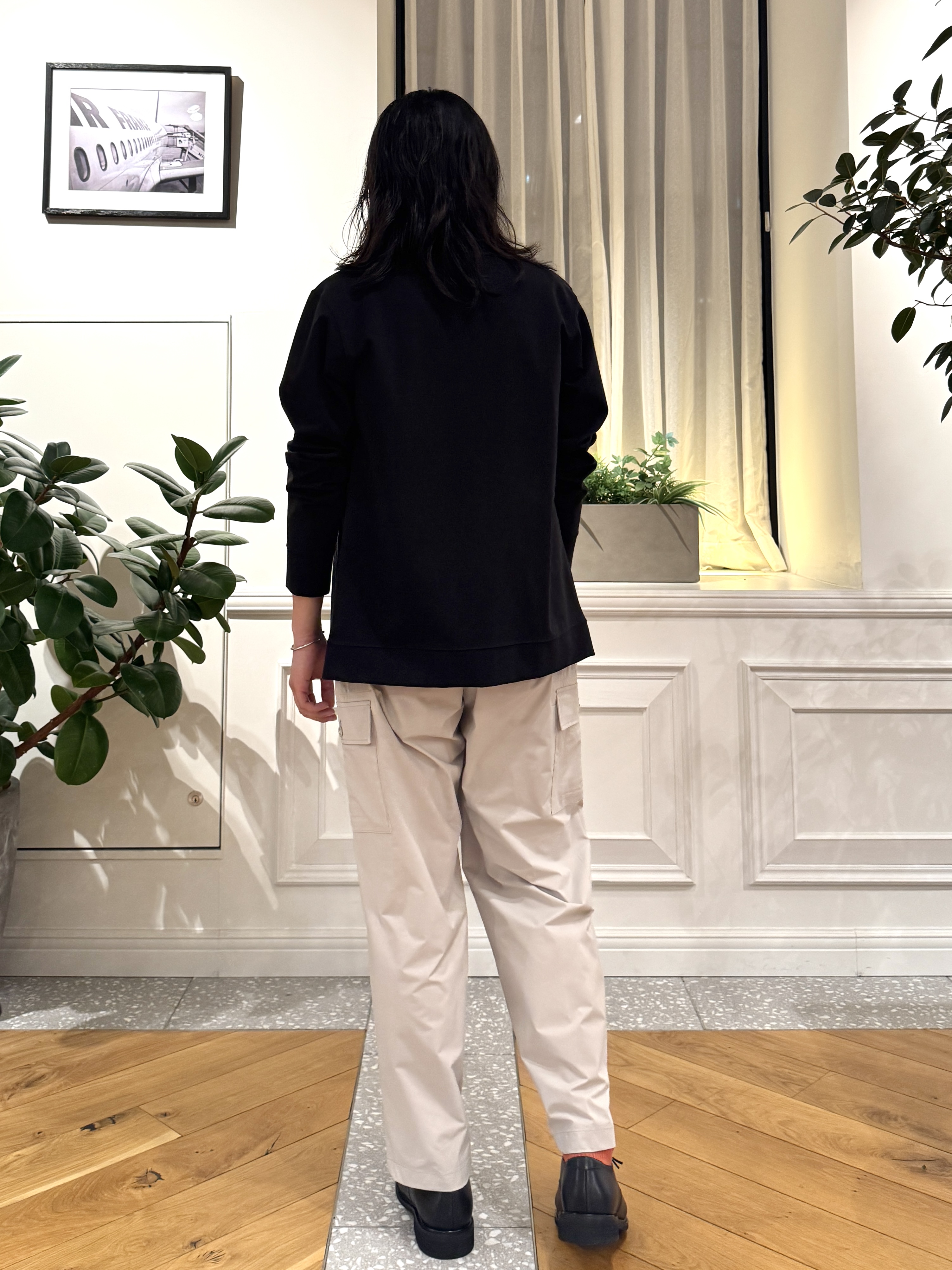 kawarataniさんの「DRESSTERIOR｜【接触冷感／セットアップ可】ドライタッチ ハイカウントカットソー カーディガン」を使ったコーディネート