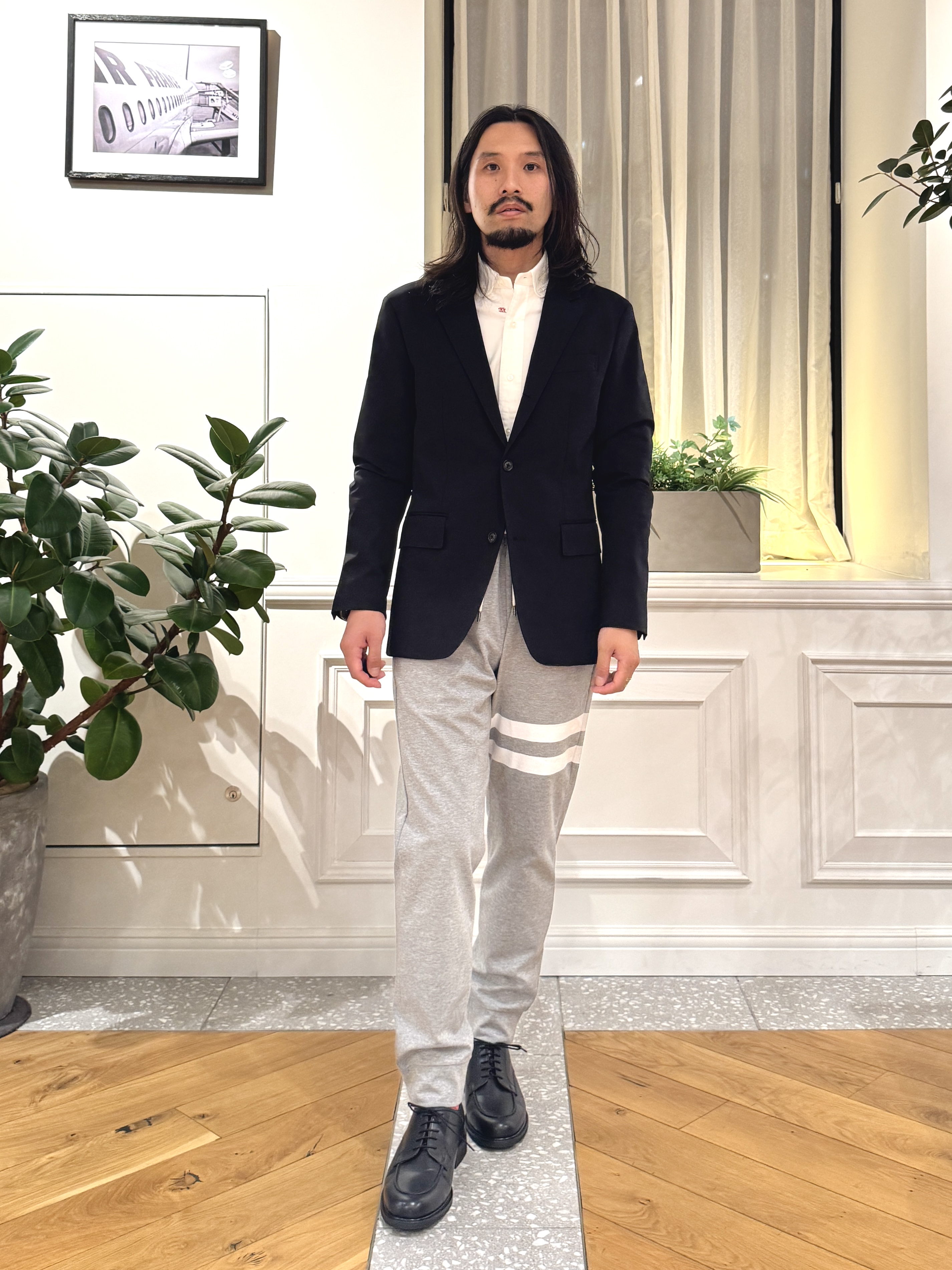 kawarataniさんの「DRESSTERIOR｜【干場義雅&times;MOVB&times;DRESSTERIOR】トリプルコラボ DUPLEX COTTON ジャケット」を使ったコーディネート