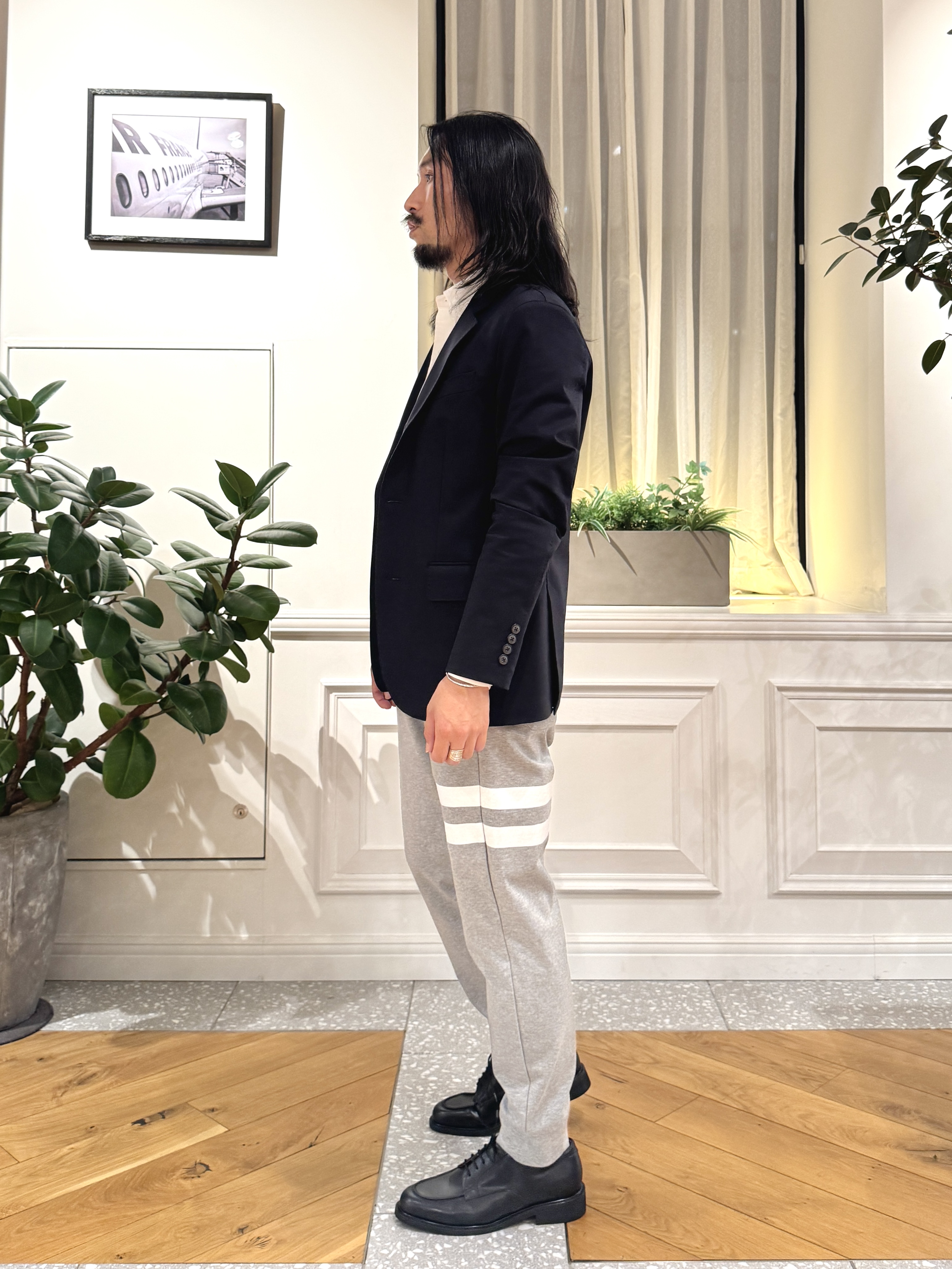 kawarataniさんの「DRESSTERIOR｜【干場義雅&times;MOVB&times;DRESSTERIOR】トリプルコラボ DUPLEX COTTON ジャケット」を使ったコーディネート