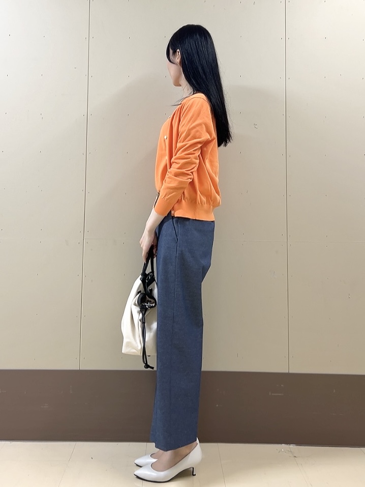 sechiさんの「UNTITLED｜【9色展開/アンサンブル可】コットンクルーネックカーディガン」を使ったコーディネート