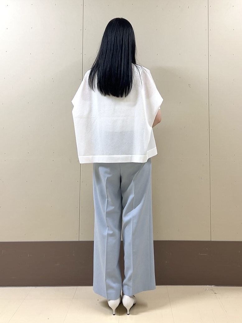 sechiさんの「UNTITLED｜【アンサンブル可/洗える】シアーレーヨンニット」を使ったコーディネート