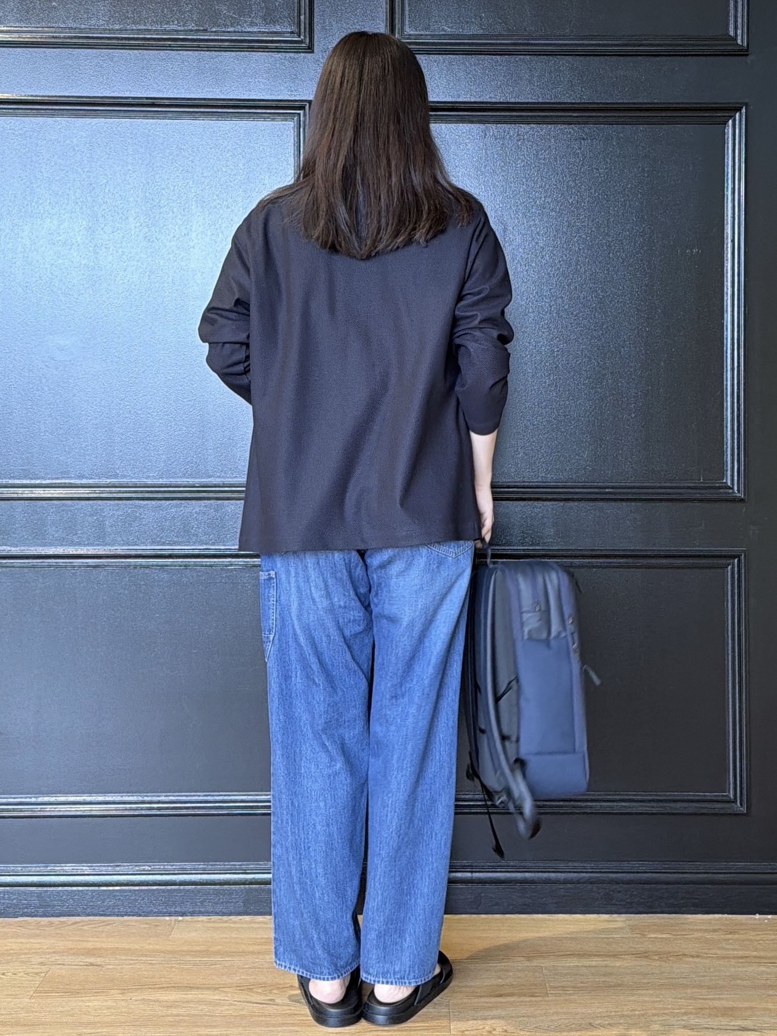 Akutagawaさんの「TAKEO KIKUCHI｜【日本製】ワンポイント刺繍 半袖Tシャツ」を使ったコーディネート
