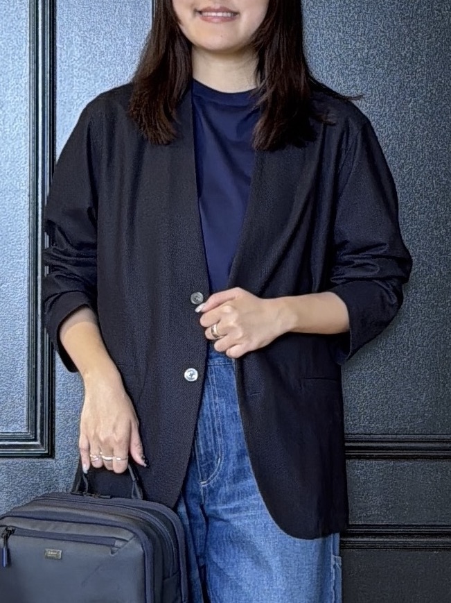 Akutagawaさんの「TAKEO KIKUCHI｜【日本製】ワンポイント刺繍 半袖Tシャツ」を使ったコーディネート