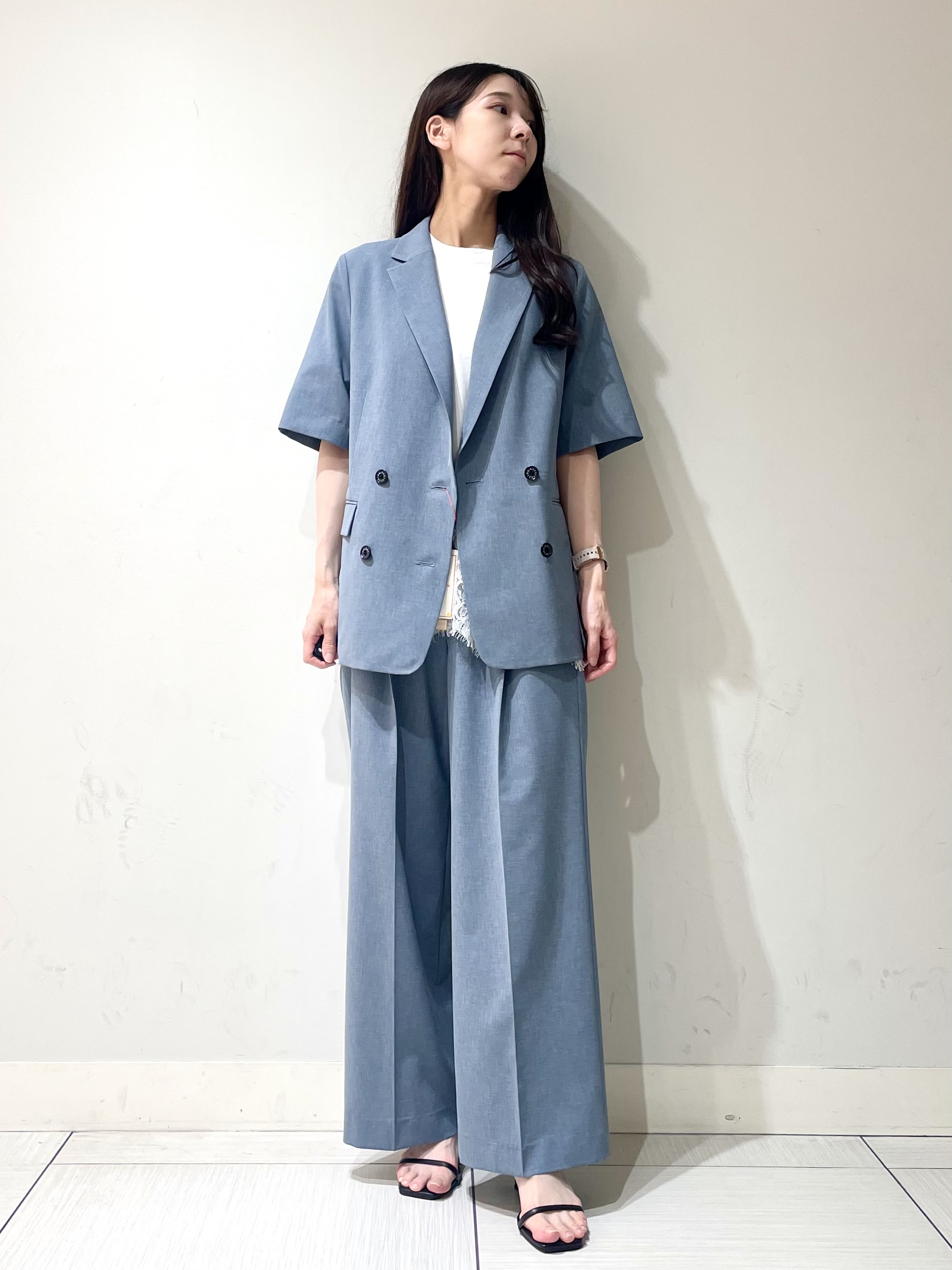 ことさんの「DRESSTERIOR｜【otonaMUSE5月号掲載/セットアップ可】ウォッシャブルイージーサマージャケット」を使ったコーディネート