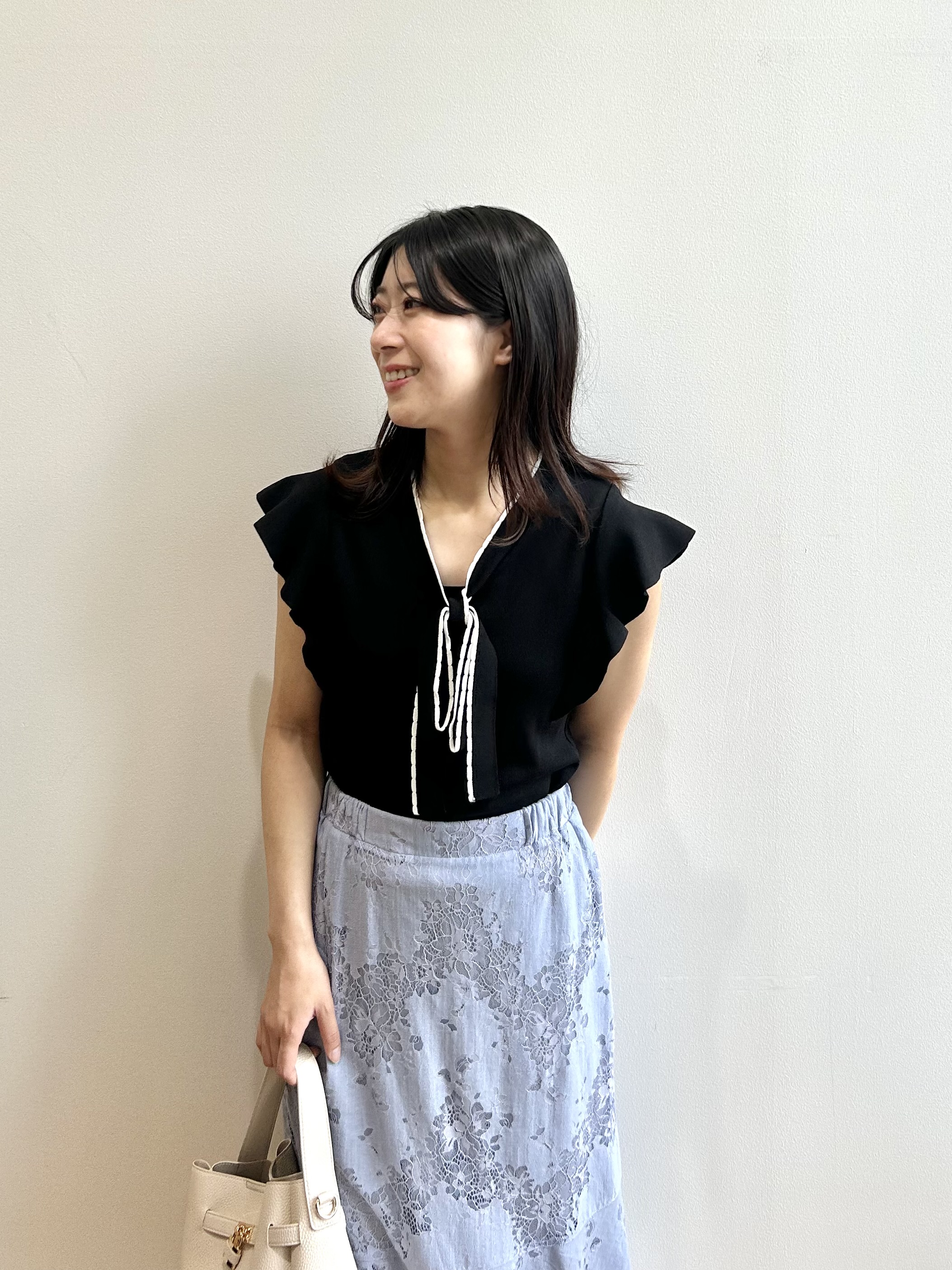 RINAさんの「index｜レースマーメイドスカート【洗濯機OK】」を使ったコーディネート