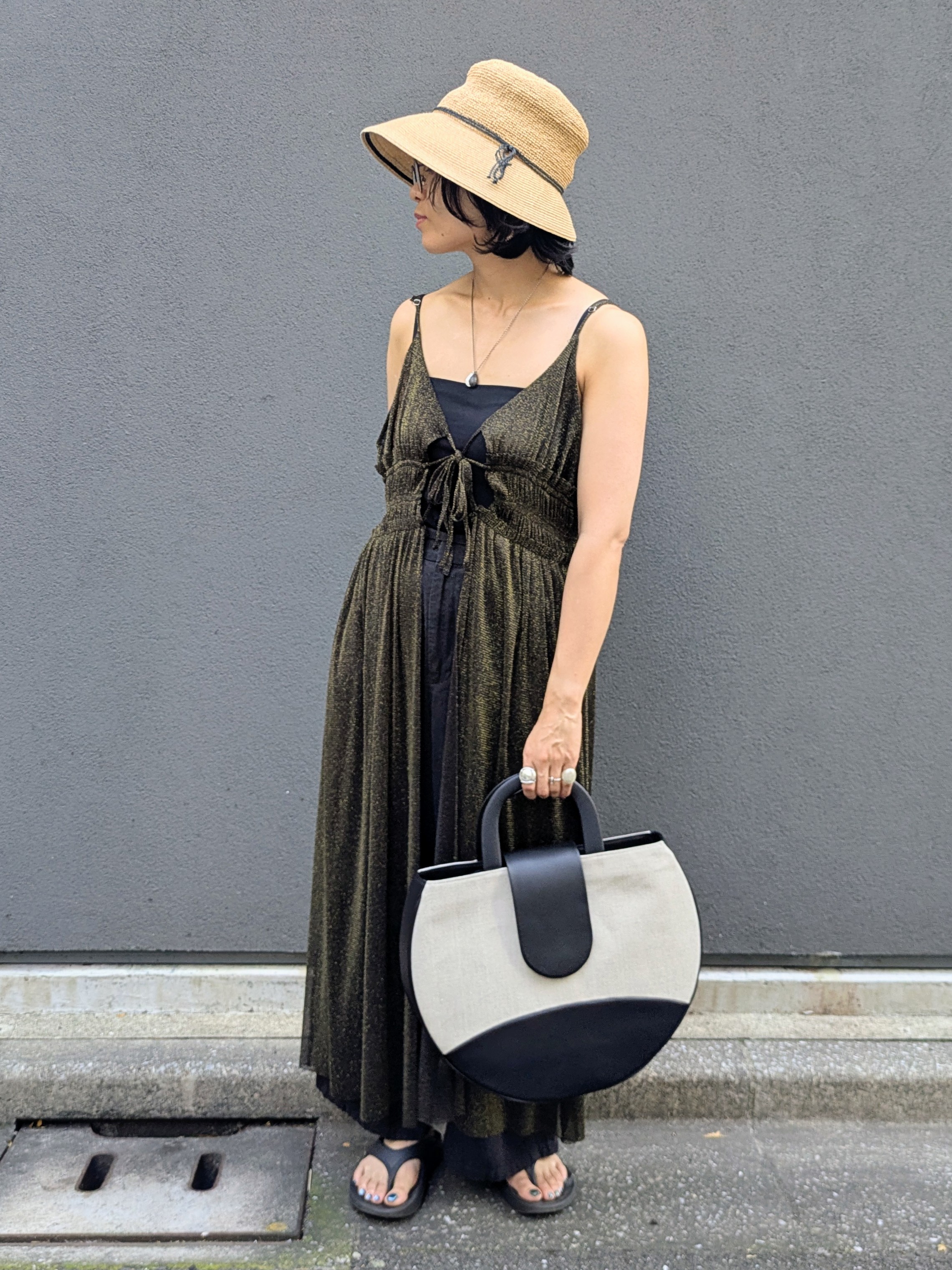 MTさんの「HIROKO HAYASHI｜【WEB・銀座店・松屋店限定】RONDINE（ロンディネ）ハンドバッグ」を使ったコーディネート
