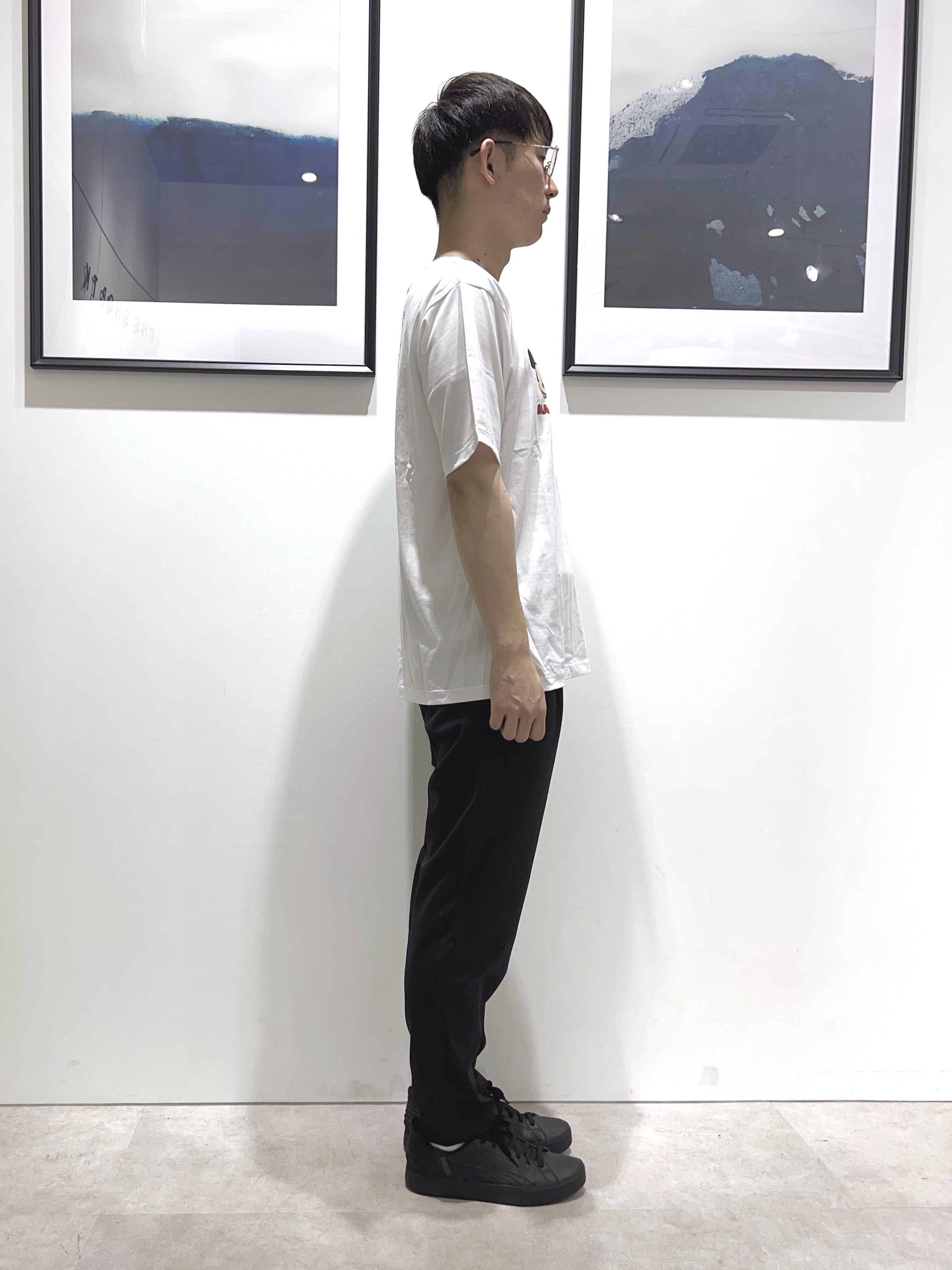 。さんの「THE SHOP TK｜【Disney】【MLB】スペシャルデザイン半袖Tシャツ」を使ったコーディネート