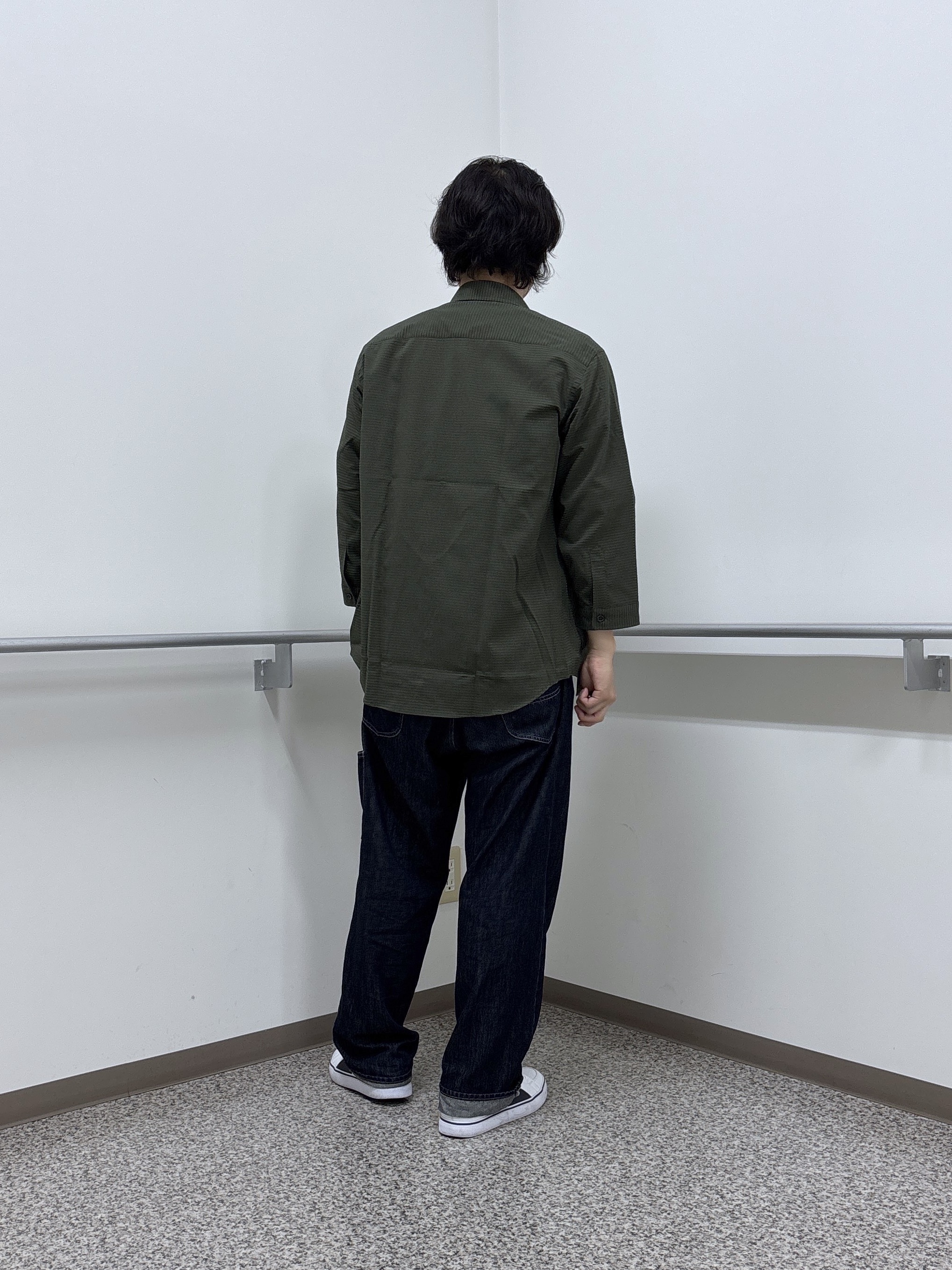 KEIさんの「TAKEO KIKUCHI｜JFP DotAir（R）サッカー7分袖シャツ」を使ったコーディネート