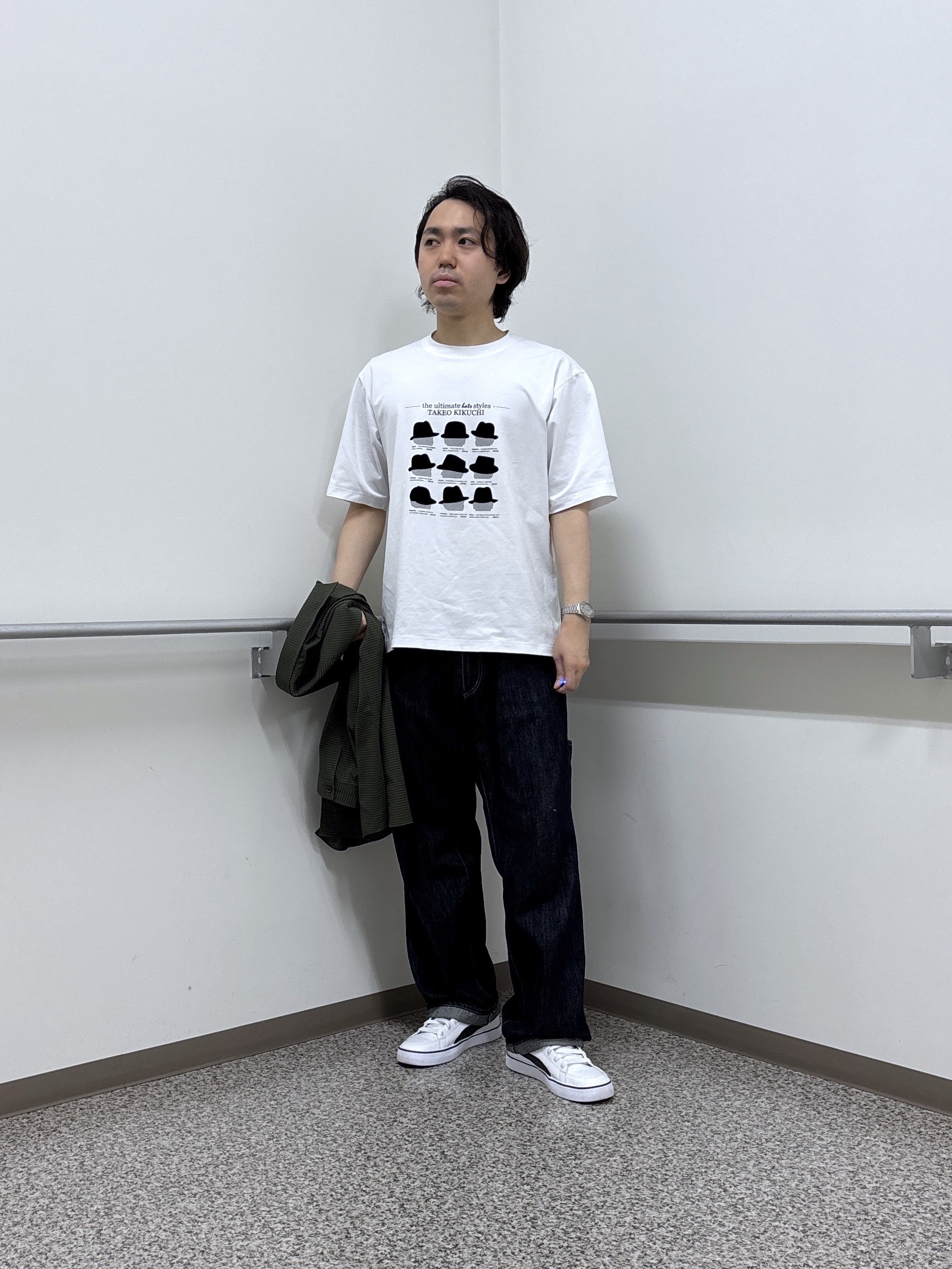KEIさんの「TAKEO KIKUCHI｜JFP DotAir（R）サッカー7分袖シャツ」を使ったコーディネート