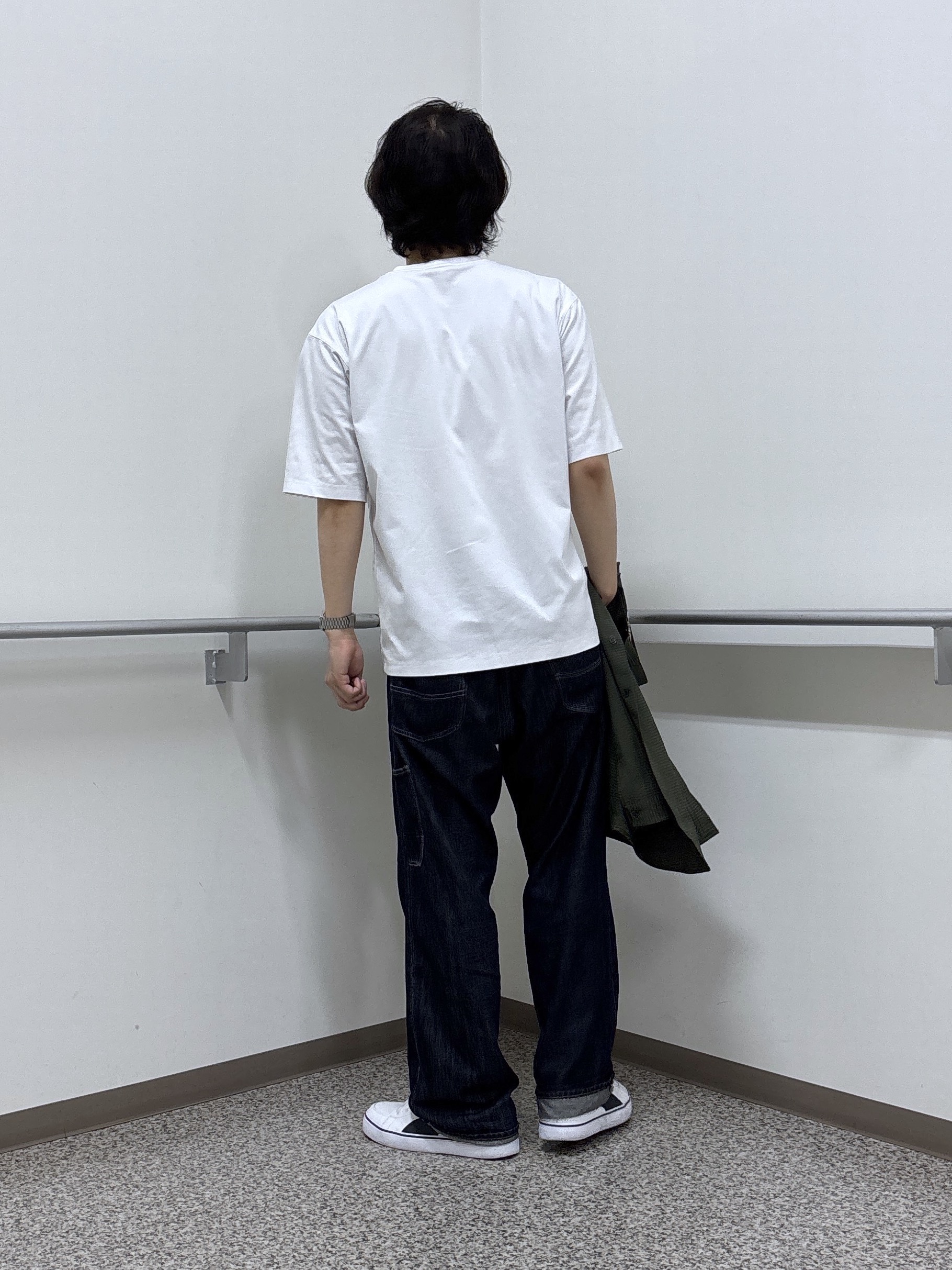 KEIさんの「TAKEO KIKUCHI｜JFP DotAir（R）サッカー7分袖シャツ」を使ったコーディネート