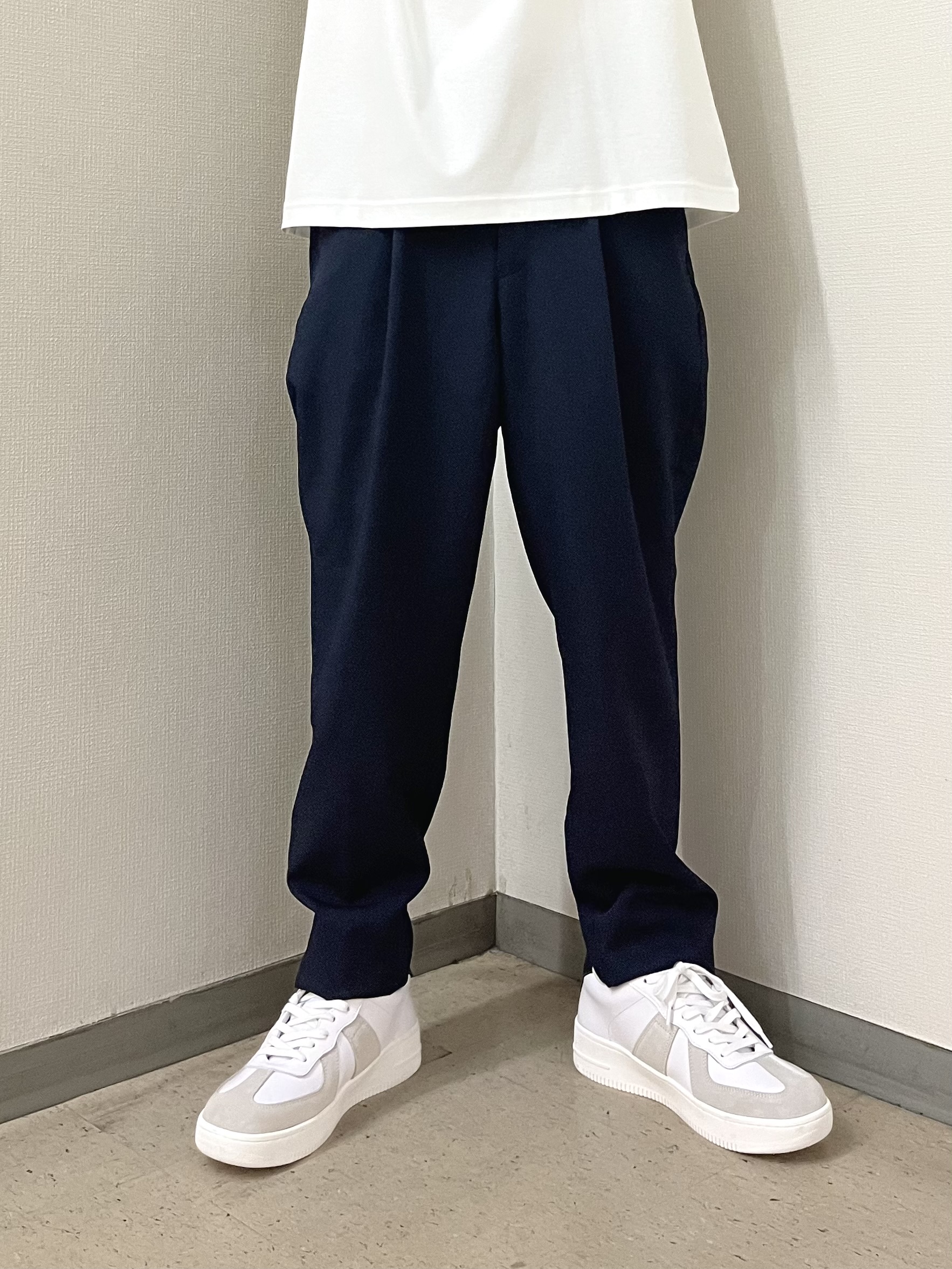 URAさんの「TAKEO KIKUCHI｜【BOWLER HAT LABEL】アイスクリアコットン ピンナップガール 半袖Tシャツ」を使ったコーディネート