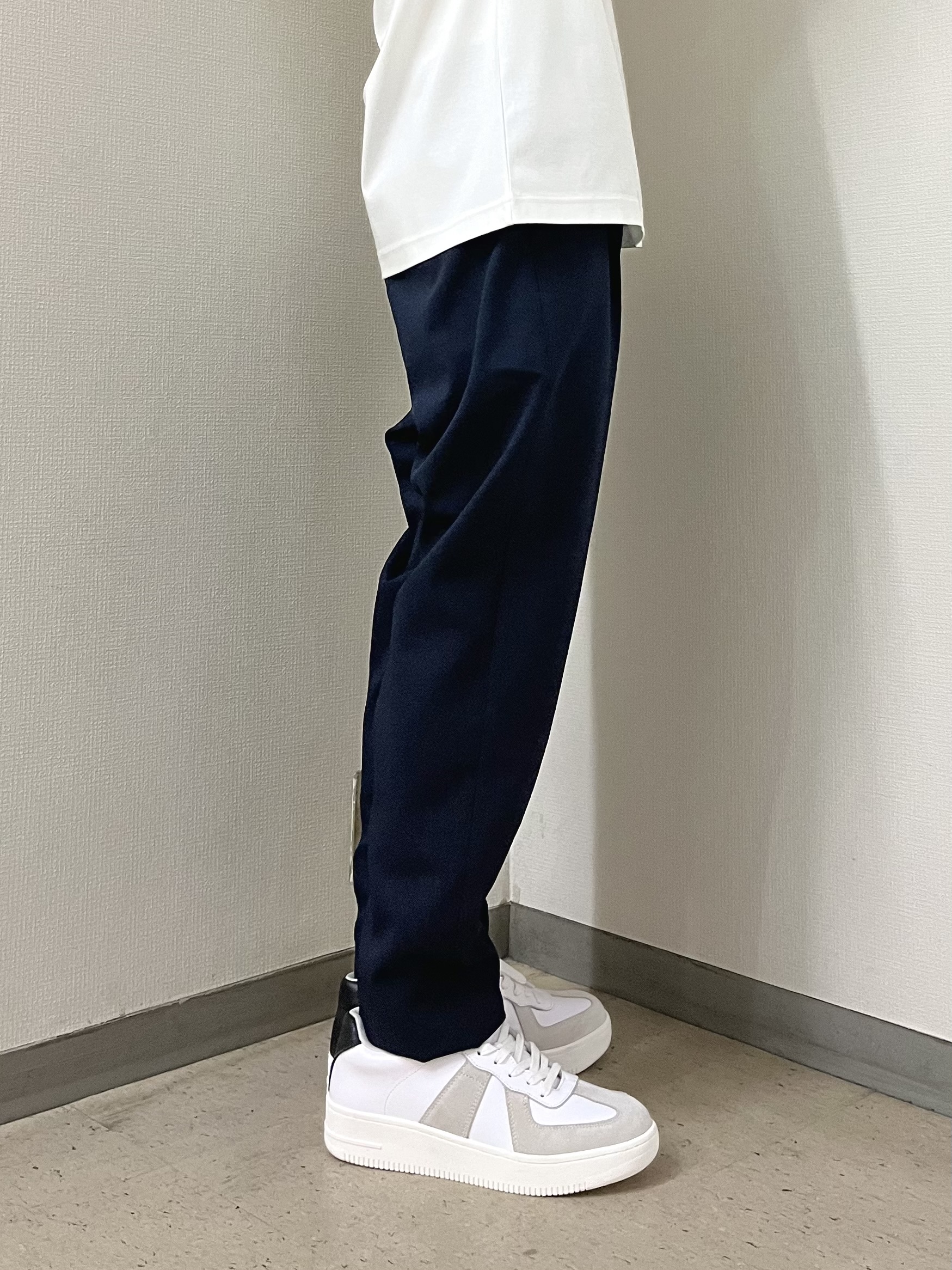 URAさんの「TAKEO KIKUCHI｜【BOWLER HAT LABEL】アイスクリアコットン ピンナップガール 半袖Tシャツ」を使ったコーディネート