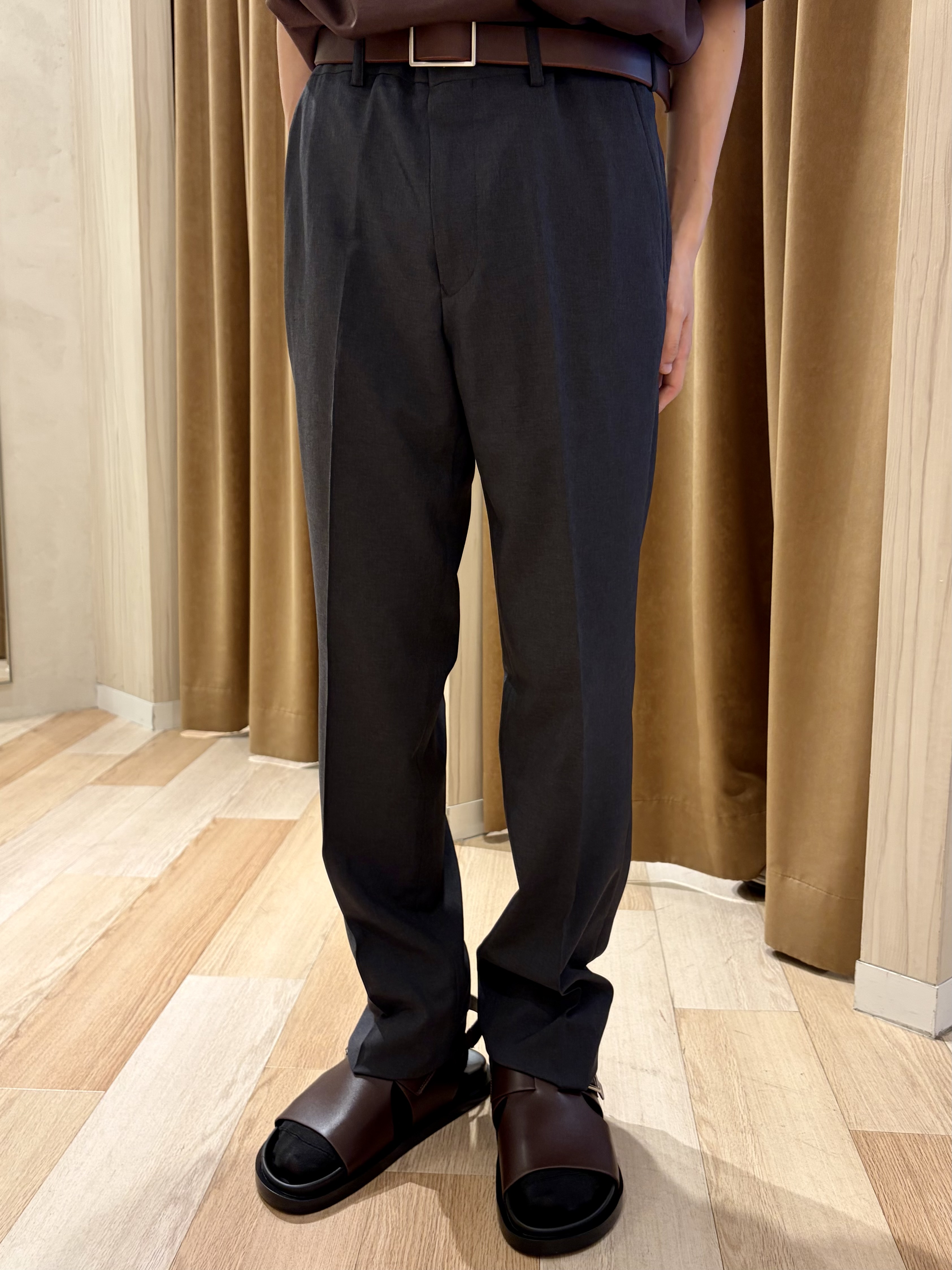 阿部智春さんの「TAKEO KIKUCHI｜【BOWLER HAT LABEL】アイスクリアコットンボーラーハットウォーカー 半袖ポケT」を使ったコーディネート