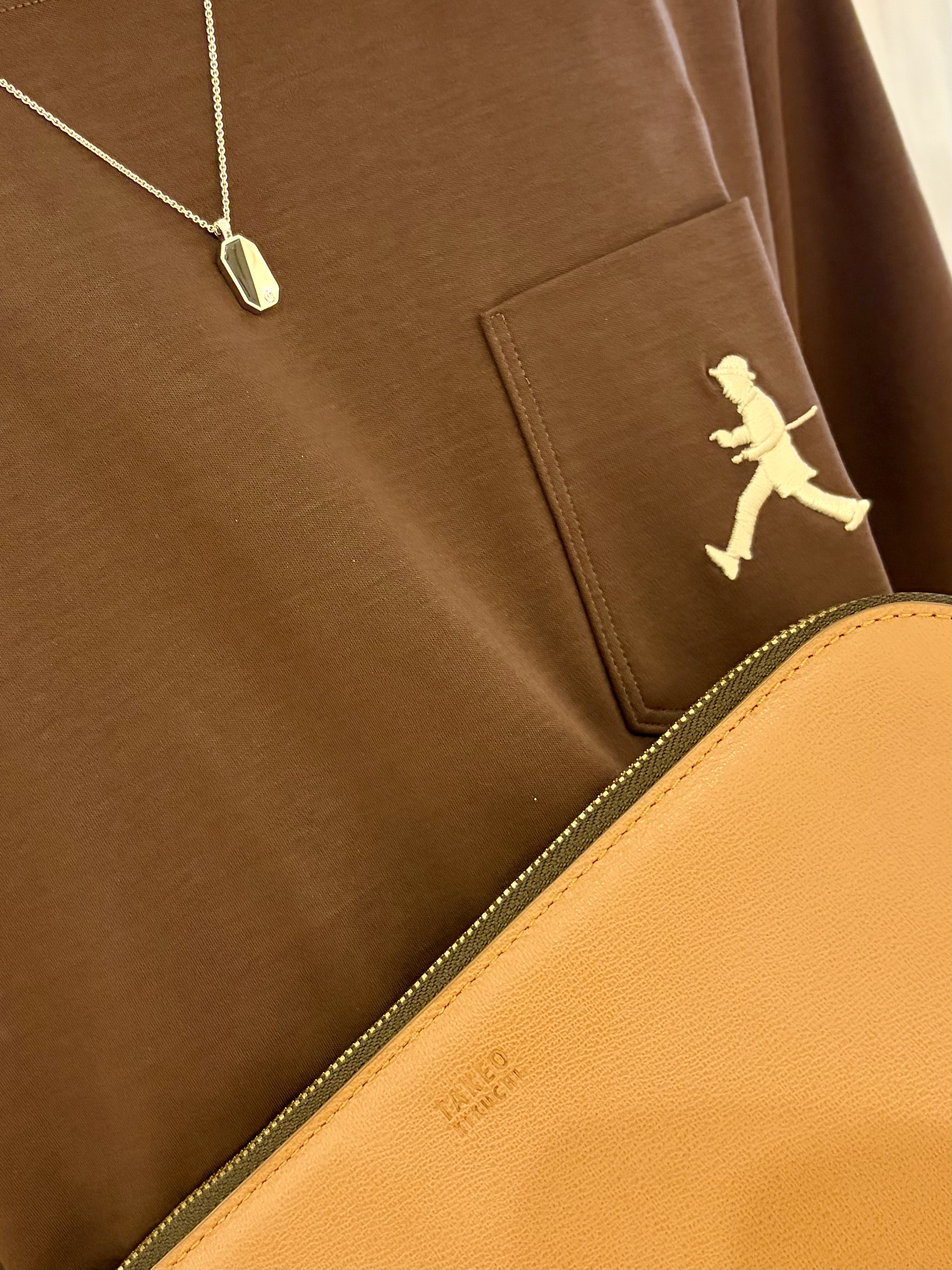 阿部智春さんの「TAKEO KIKUCHI｜【BOWLER HAT LABEL】アイスクリアコットンボーラーハットウォーカー 半袖ポケT」を使ったコーディネート