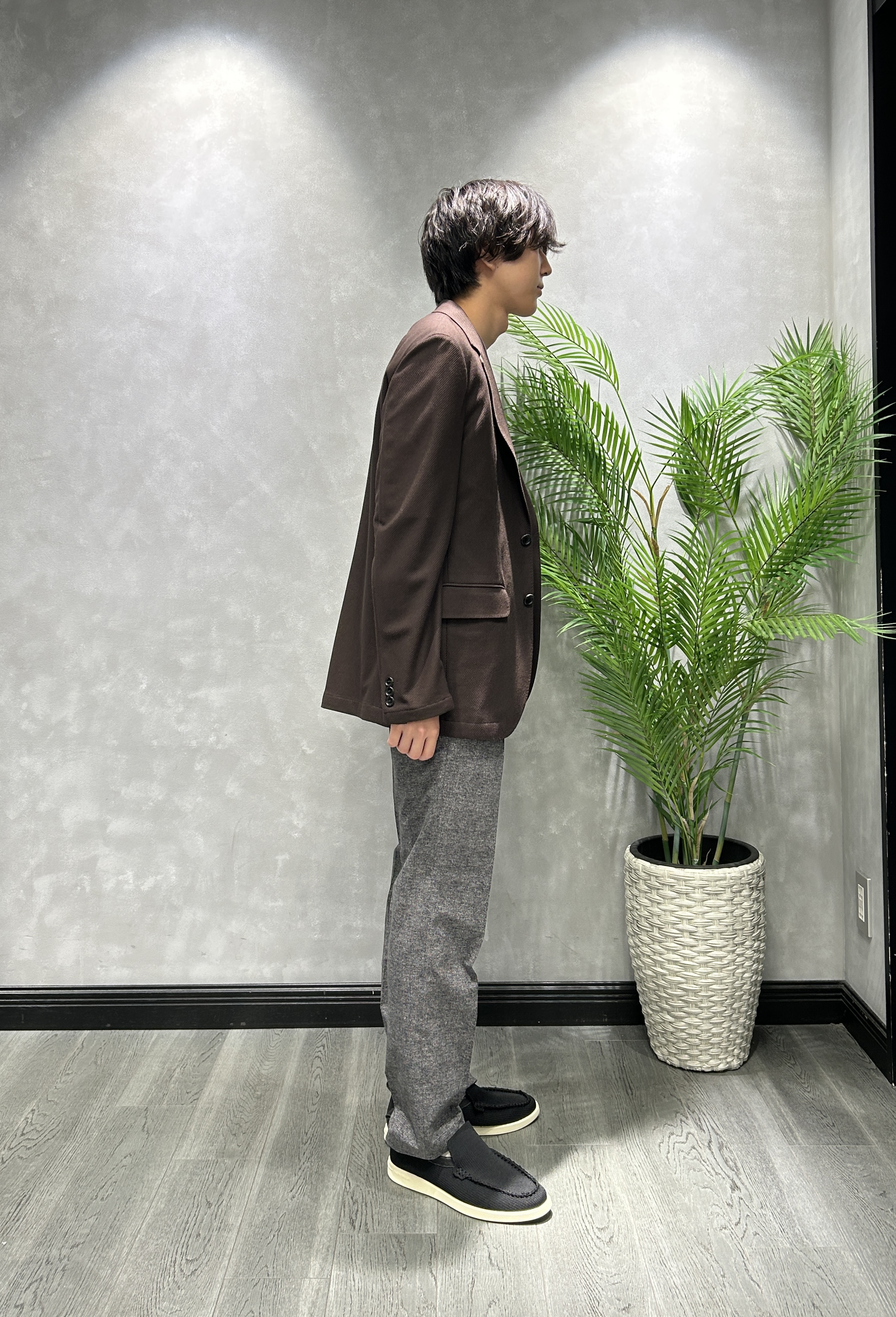 ruiさんの「TAKEO KIKUCHI｜【抗菌防臭】CALCULO（R）ジャージ ジャケット」を使ったコーディネート