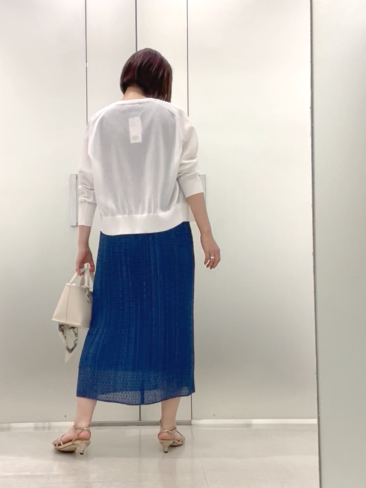 まどかさんの「UNTITLED｜【アンサンブル可/日除け・冷房対策】シアーレーヨンZIPカーディガン」を使ったコーディネート