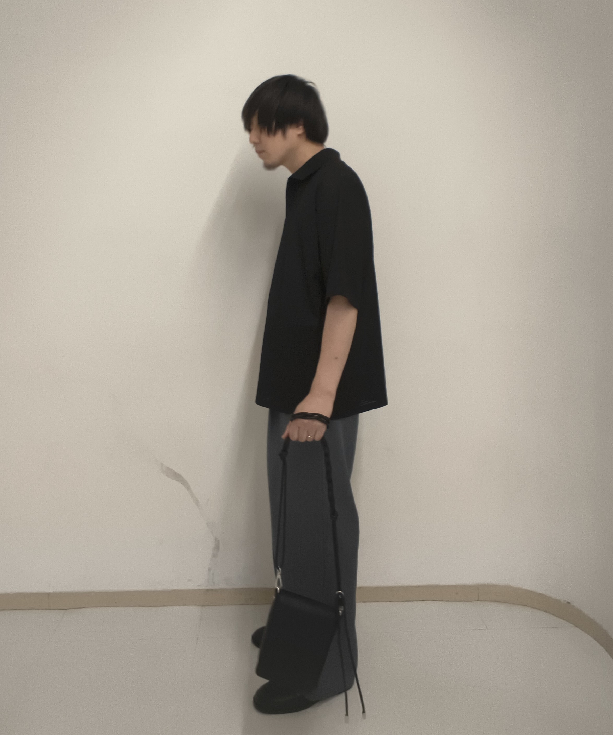 サクライさんの「tk.TAKEO KIKUCHI｜【ソフトタッチ】ルーズスキッパーポロシャツ/ソフト肌触り/オーバーサイズ/ルーズ/ドロップショルダー」を使ったコーディネート