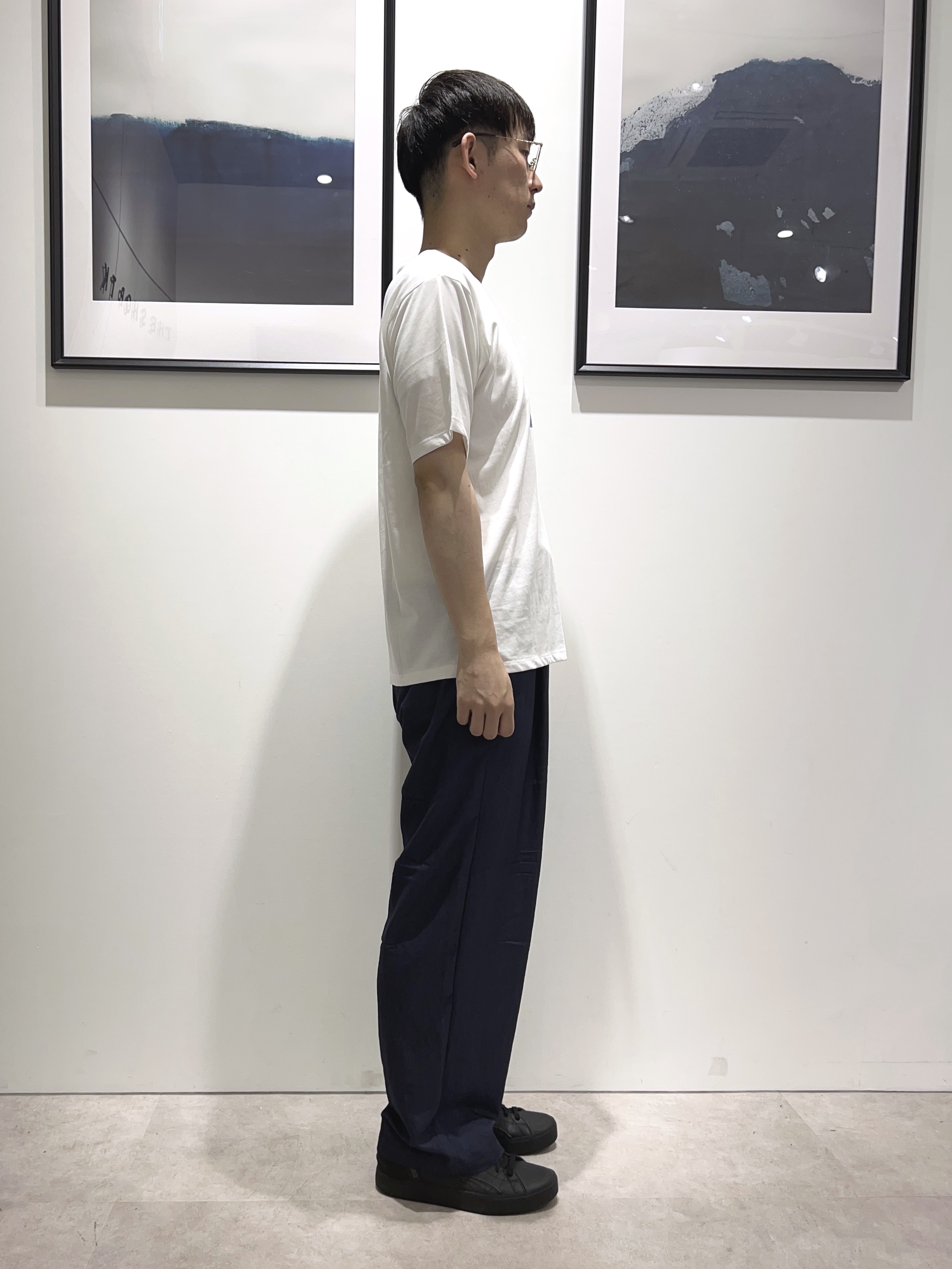 。さんの「THE SHOP TK｜COOLフォト半袖Tシャツ 接触冷感／洗濯機OK」を使ったコーディネート