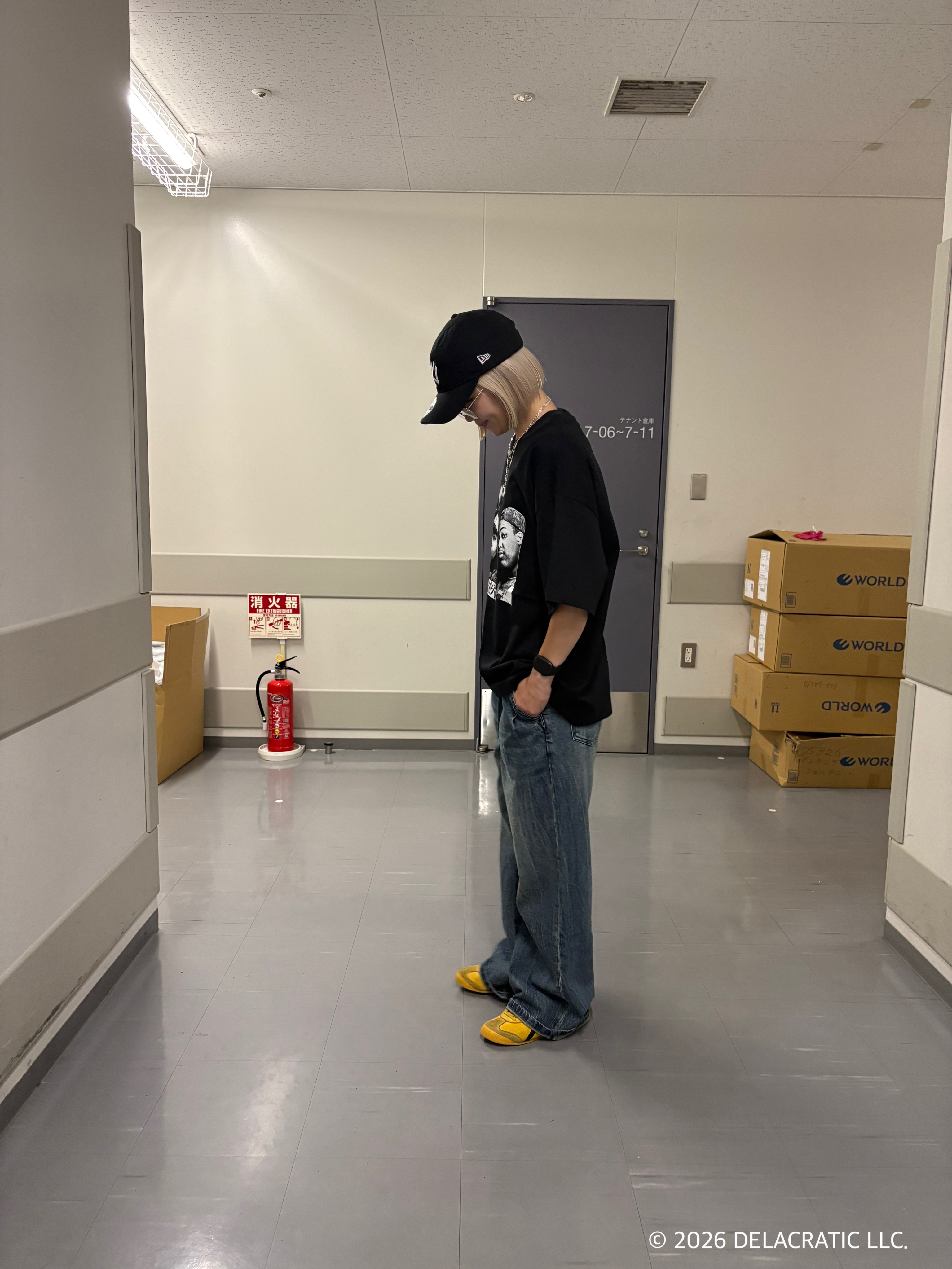 HAMAMIYUさんの「tk.TAKEO KIKUCHI｜ワイドストレートレッグデニム」を使ったコーディネート