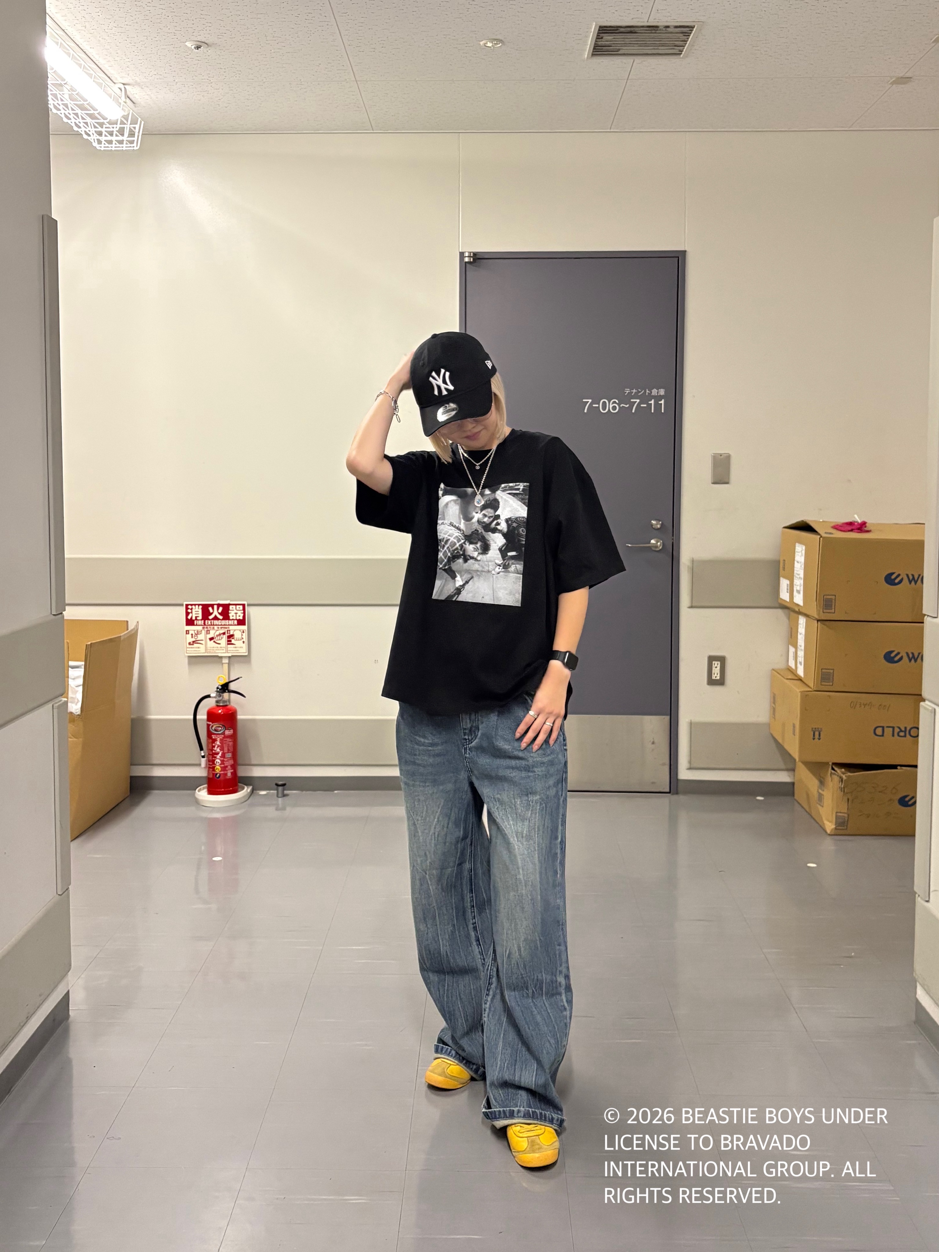 HAMAMIYUさんの「tk.TAKEO KIKUCHI｜ワイドストレートレッグデニム」を使ったコーディネート