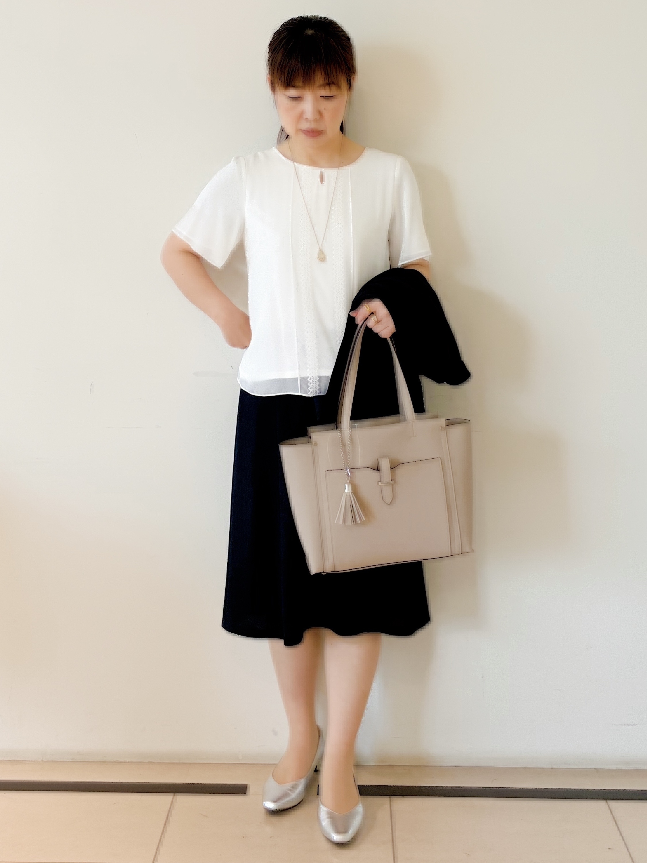 ひーさんの「Reflect｜【SS-4Lサイズ／UVカット／接触冷感】匠ジャケット／ベーシックテーラード」を使ったコーディネート