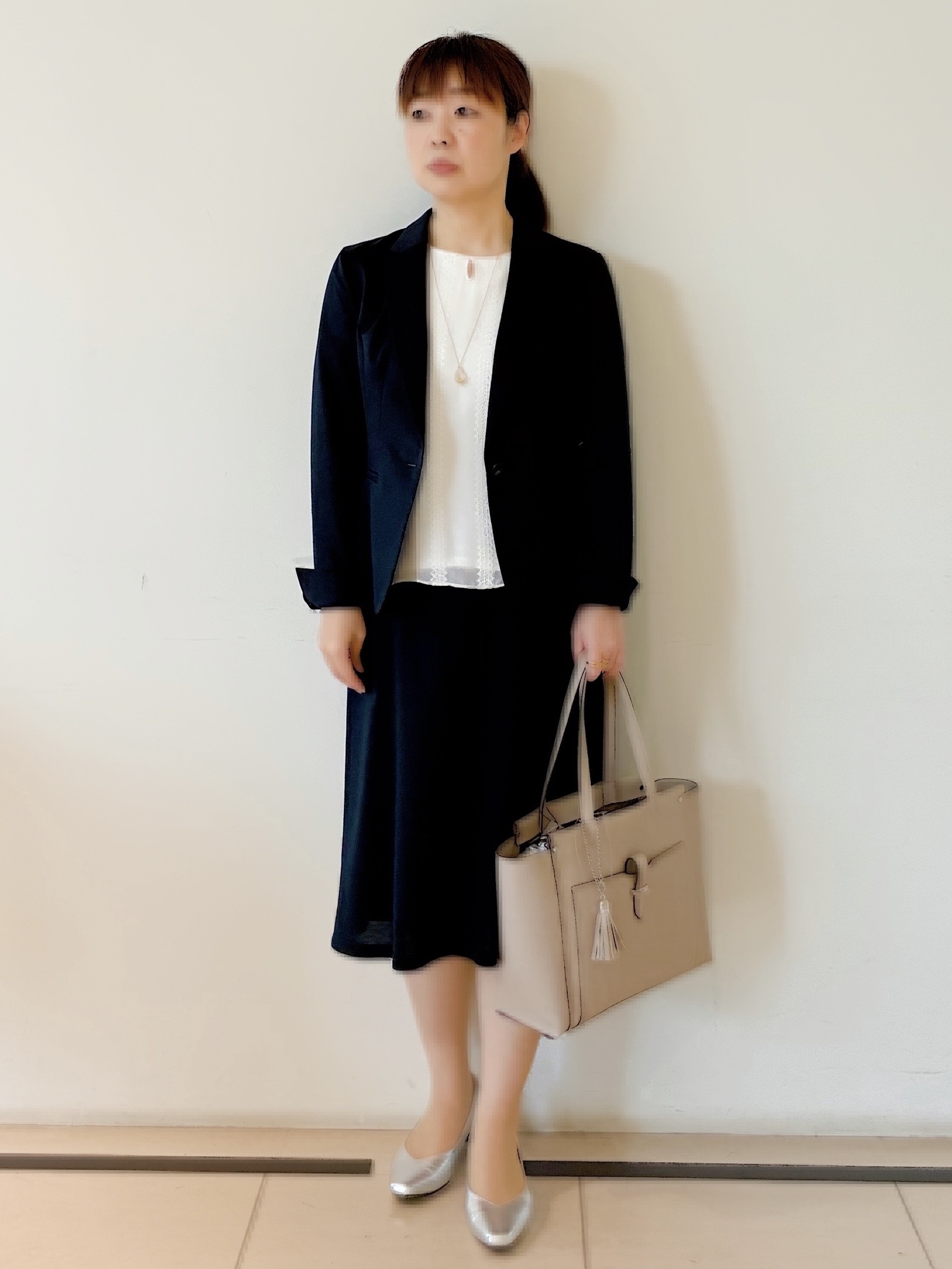 ひーさんの「Reflect｜【SS-4Lサイズ／UVカット／接触冷感】匠ジャケット／ベーシックテーラード」を使ったコーディネート