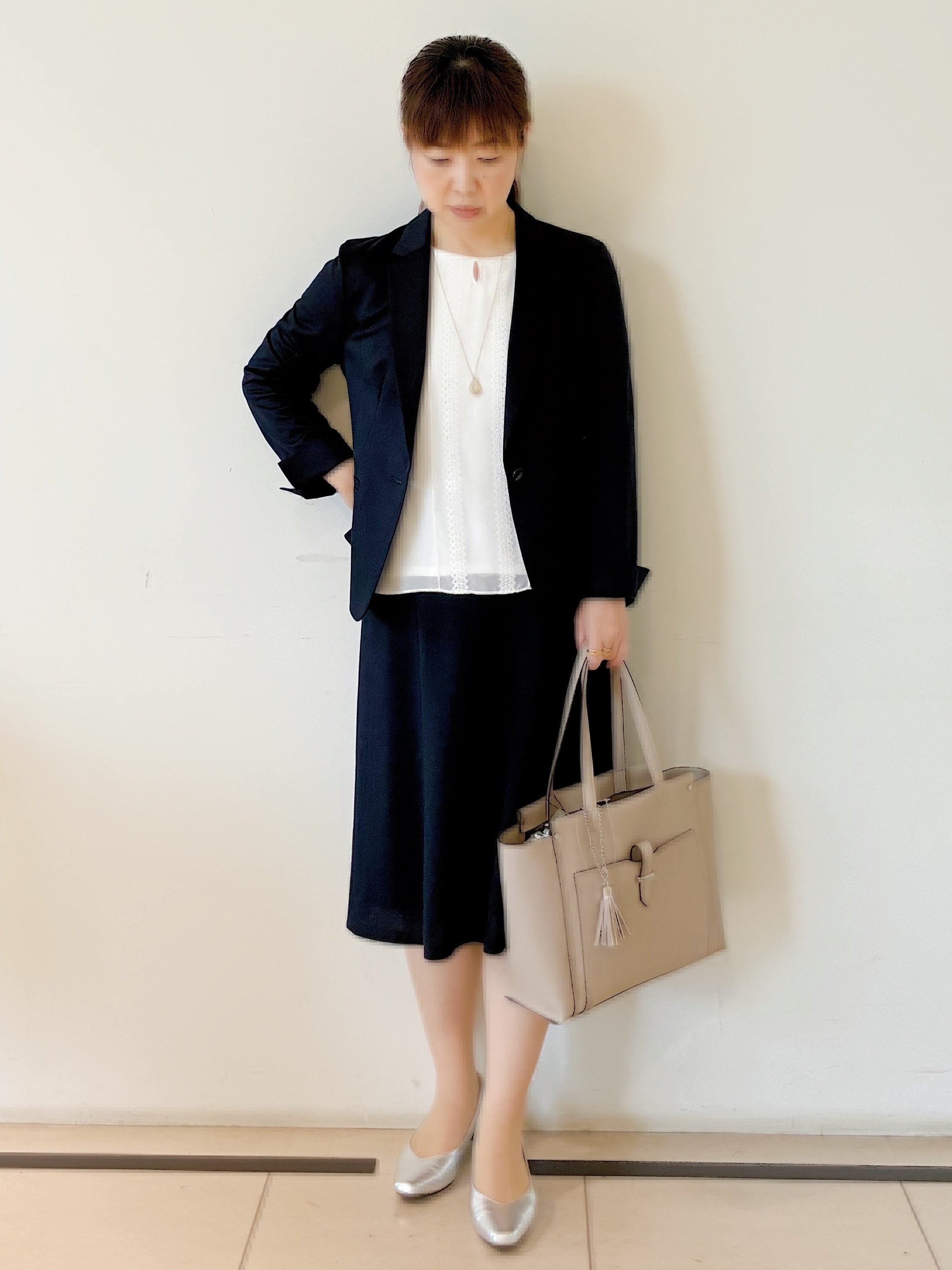 ひーさんの「Reflect｜【SS-4Lサイズ／UVカット／接触冷感】匠ジャケット／ベーシックテーラード」を使ったコーディネート