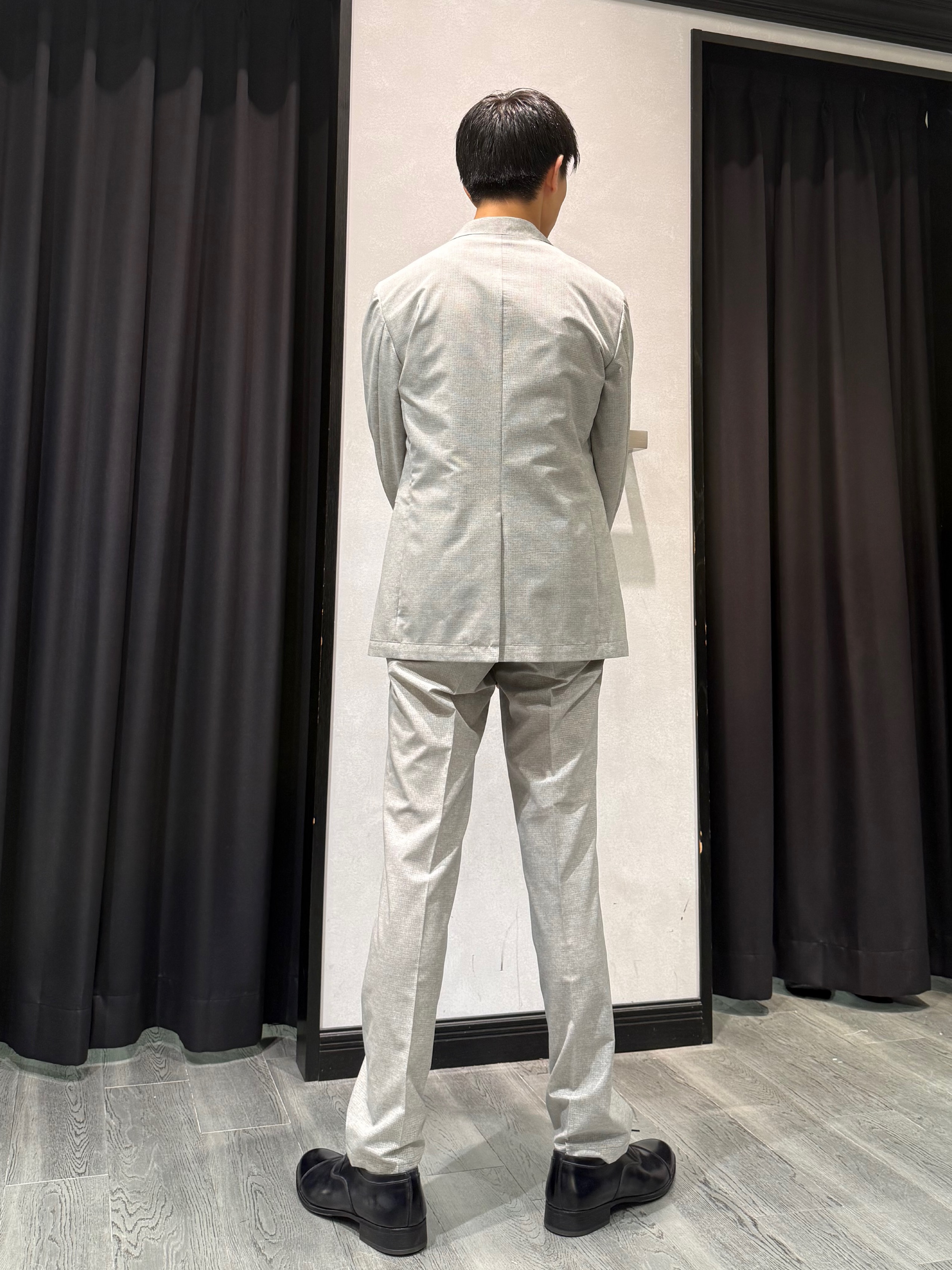 uekuboさんの「TAKEO KIKUCHI｜【抗菌防臭】COOL DOTS（R）ドビープリント ジャケット」を使ったコーディネート