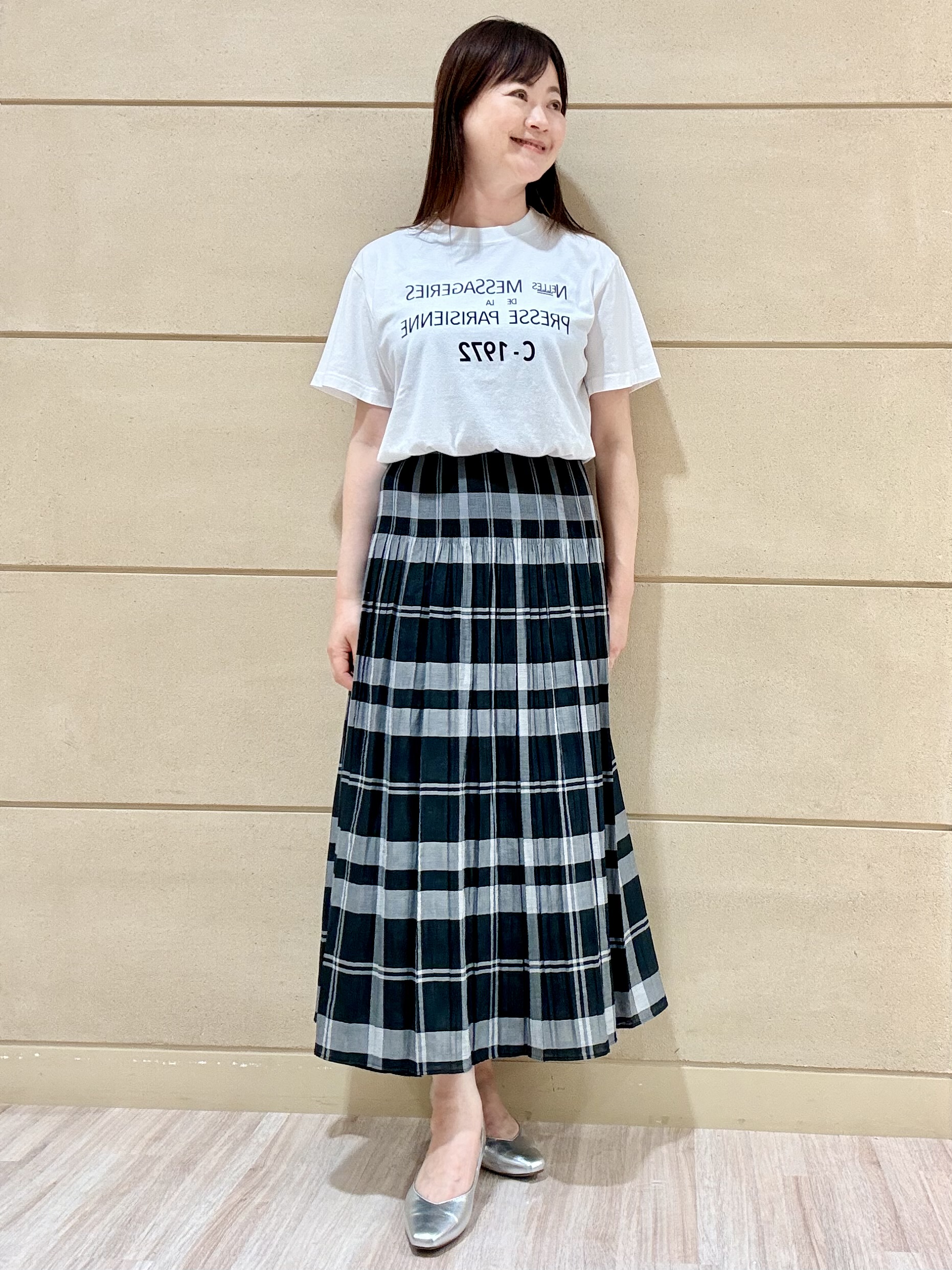 Marさんの「Reflect｜【REGENCY WORKS／Reflect別注カラーあり】ロゴTシャツ」を使ったコーディネート