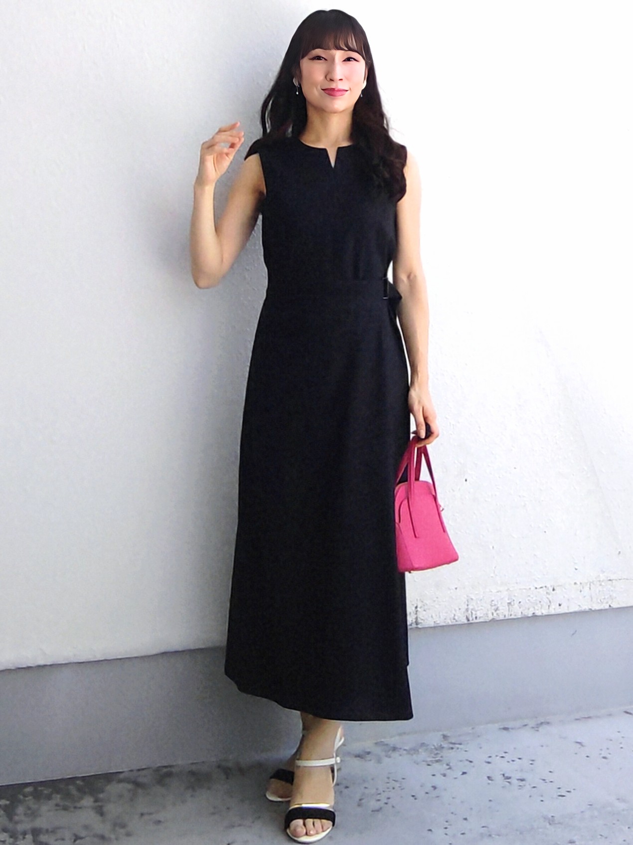 keinaさんの「SunaUna｜【日本製】 ラップデザインワンピース」を使ったコーディネート