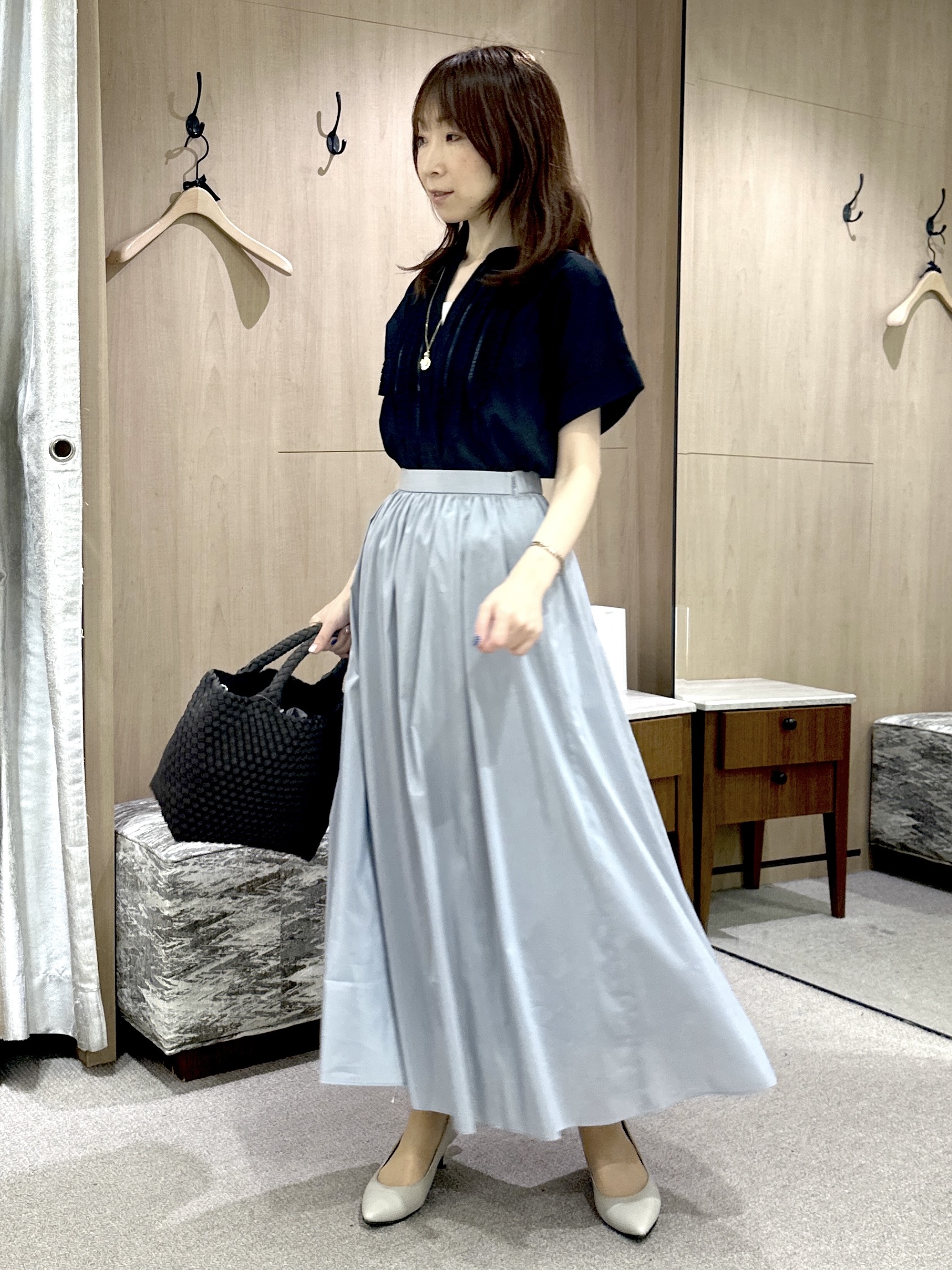 Miwaさんの「UNTITLED｜【アンサンブル可】ポコポコカーディガン」を使ったコーディネート