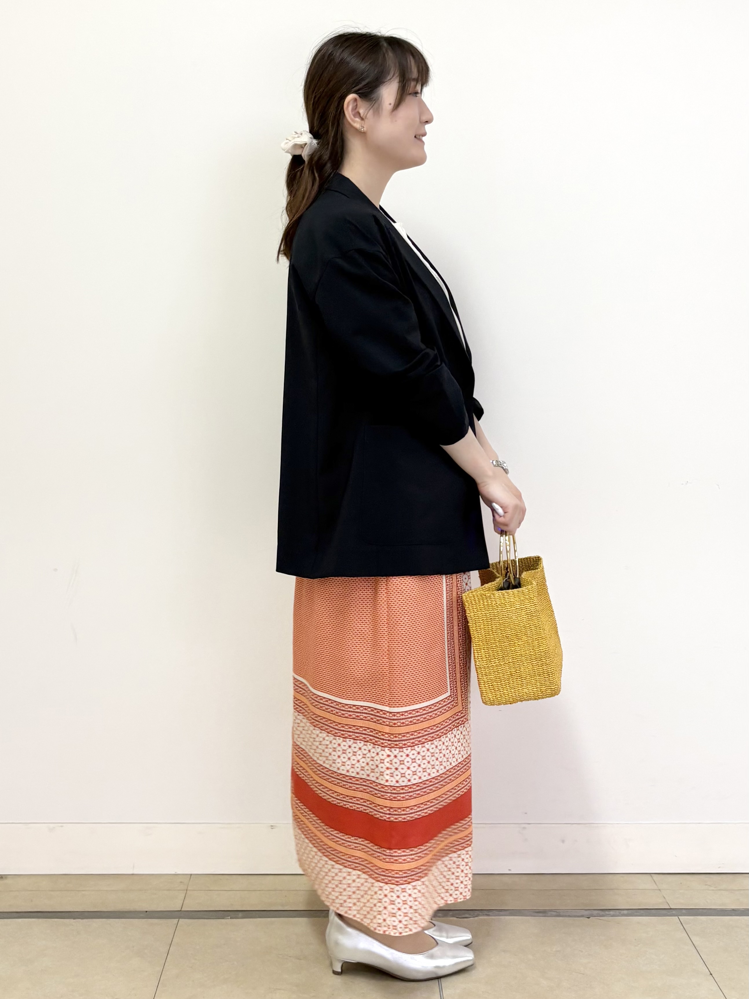 mikiさんの「Reflect｜【SS-4Lサイズ／接触冷感／シワになりにくい】リラクシーテーラードジャケット」を使ったコーディネート