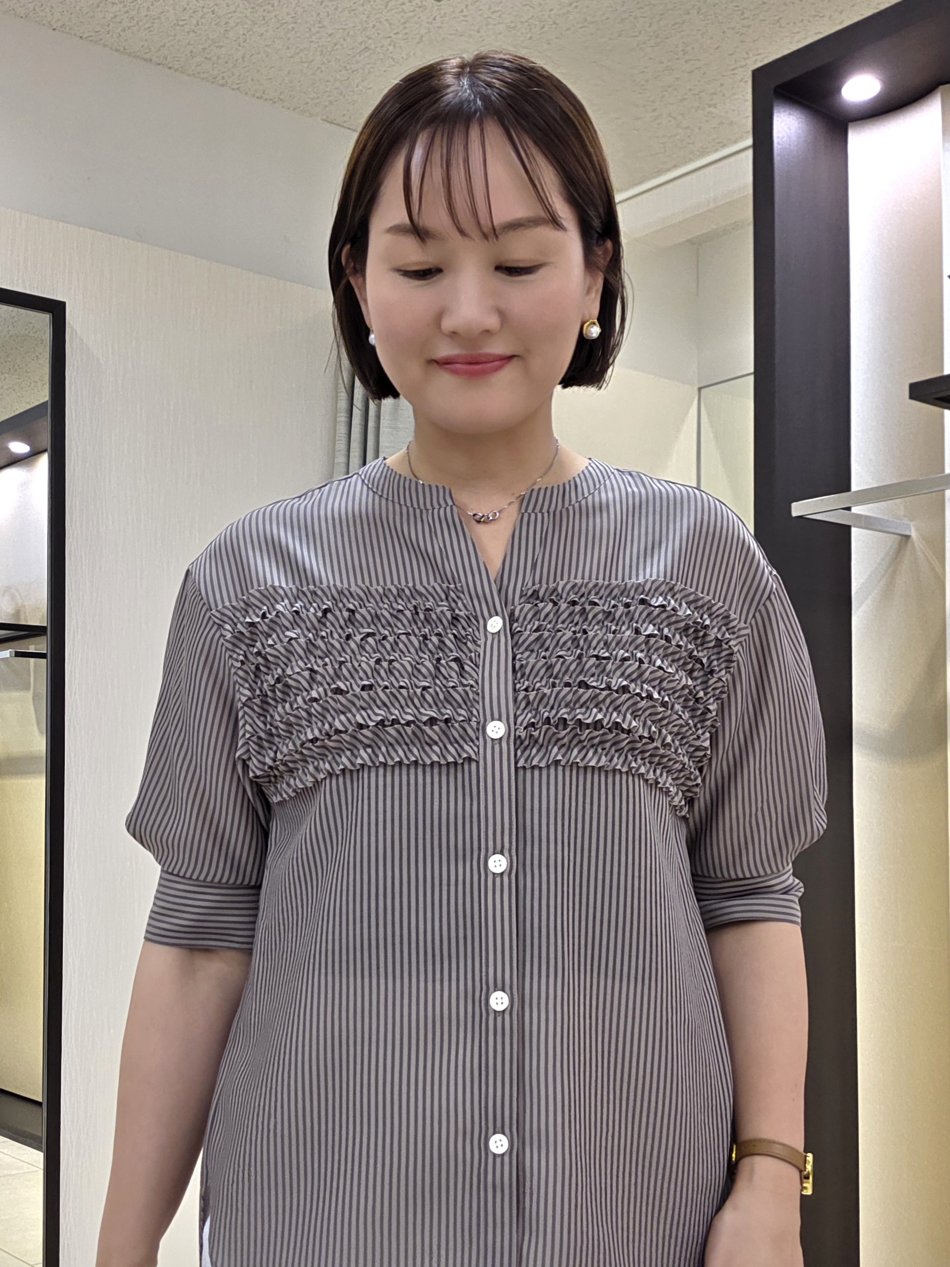 naokoさんの「UNTITLED｜コットンリネンカーディガン」を使ったコーディネート