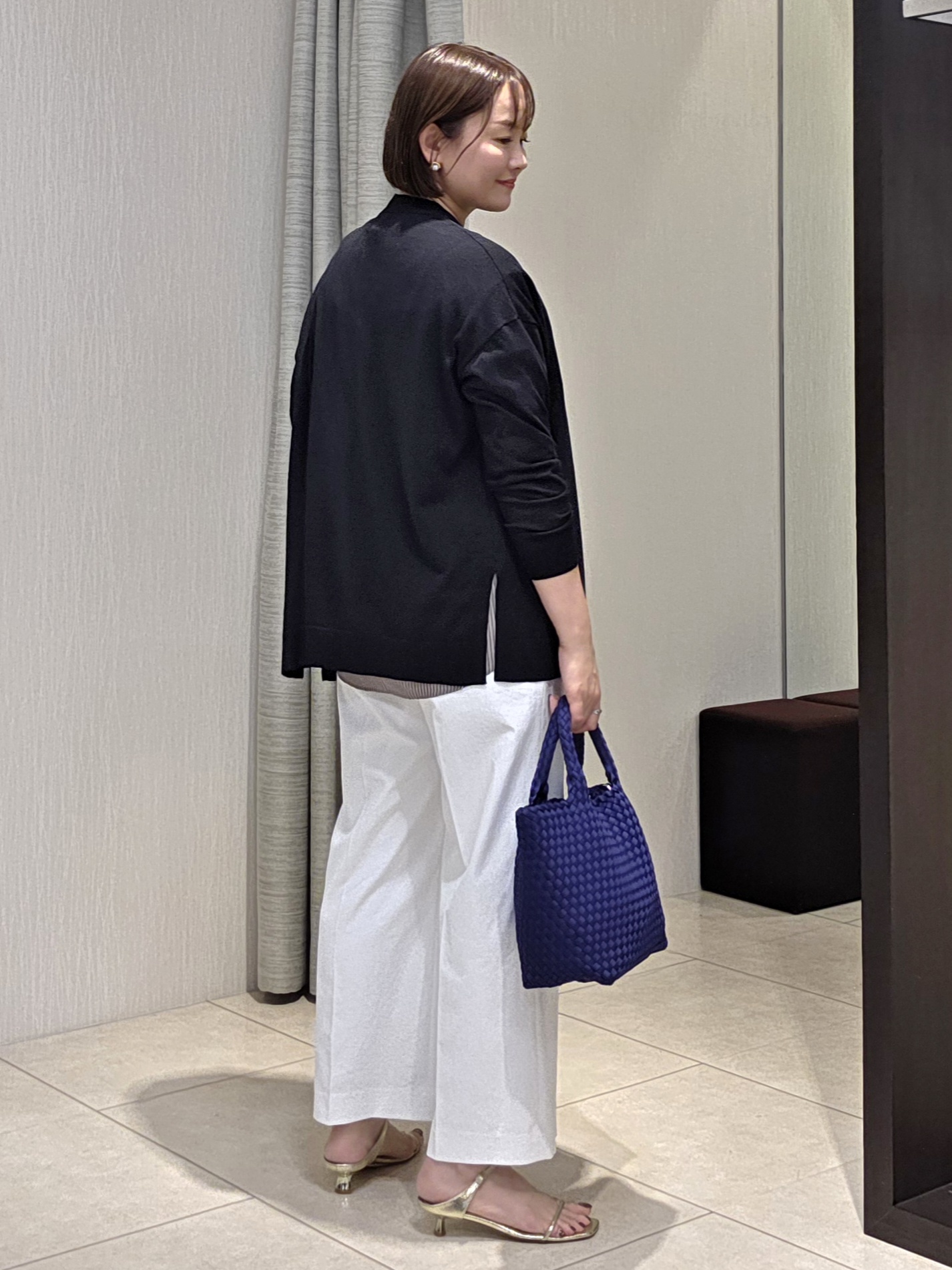 naokoさんの「UNTITLED｜コットンリネンカーディガン」を使ったコーディネート