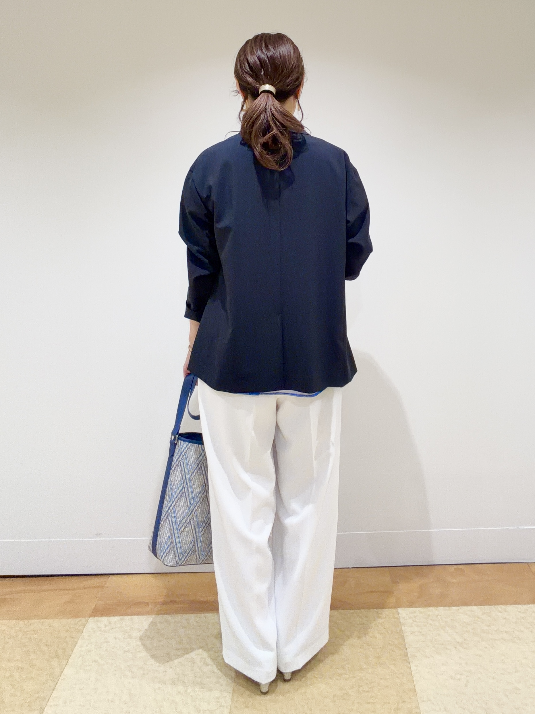 ayaさんの「Reflect｜【SS-4Lサイズ／接触冷感／シワになりにくい】リラクシーテーラードジャケット」を使ったコーディネート