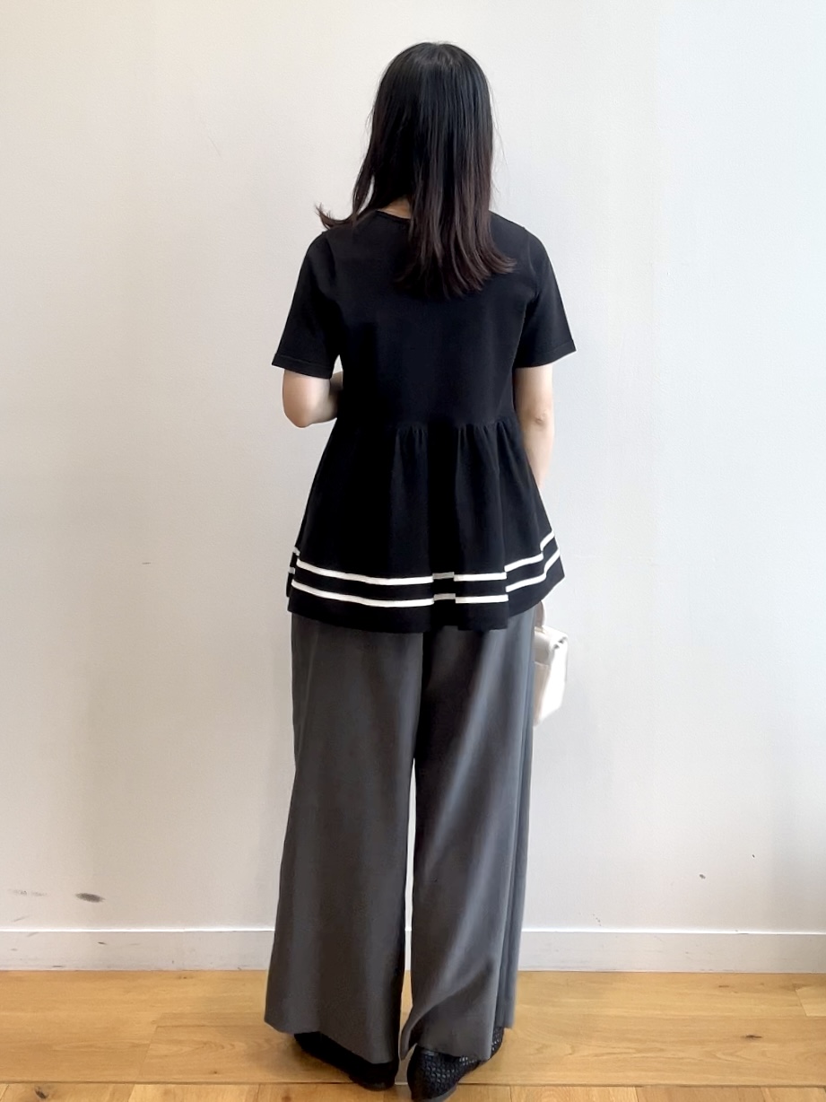 RINAさんの「OPAQUE.CLIP｜『STORY Web7月掲載』 空気パンツ《接触冷感／UVケア／吸水速乾／防シワ／洗濯機OK》」を使ったコーディネート