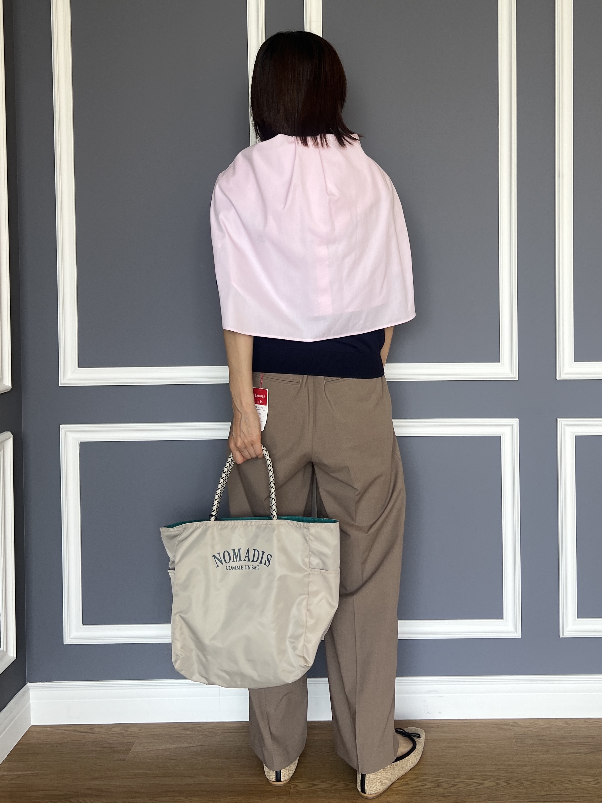 misaさんの「DRESSTERIOR｜パナマ風バレエシューズ」を使ったコーディネート
