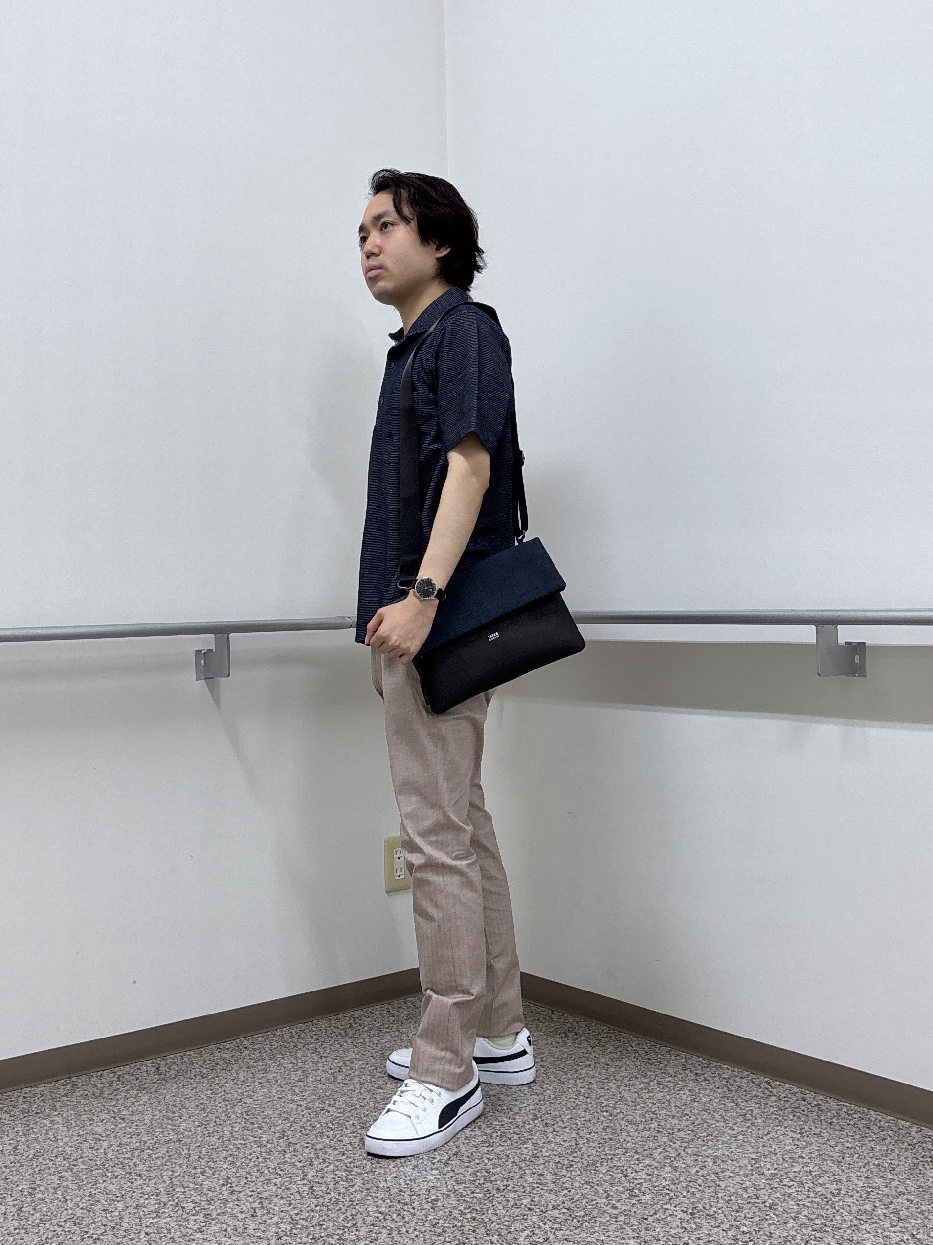 KEIさんの「TAKEO KIKUCHI｜【抗菌防臭】ステイフレッシュ ポロシャツ」を使ったコーディネート