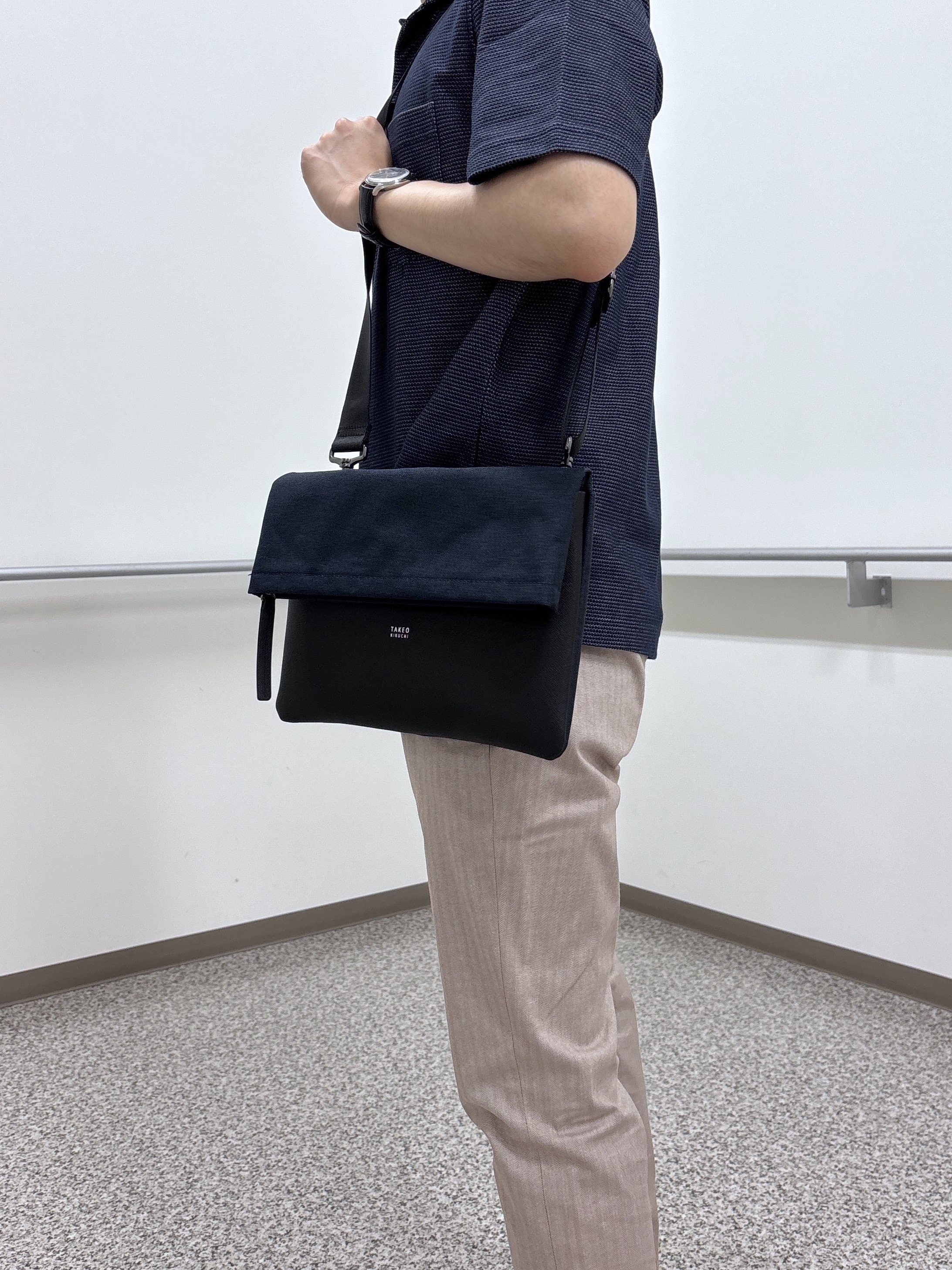 KEIさんの「TAKEO KIKUCHI｜【抗菌防臭】ステイフレッシュ ポロシャツ」を使ったコーディネート